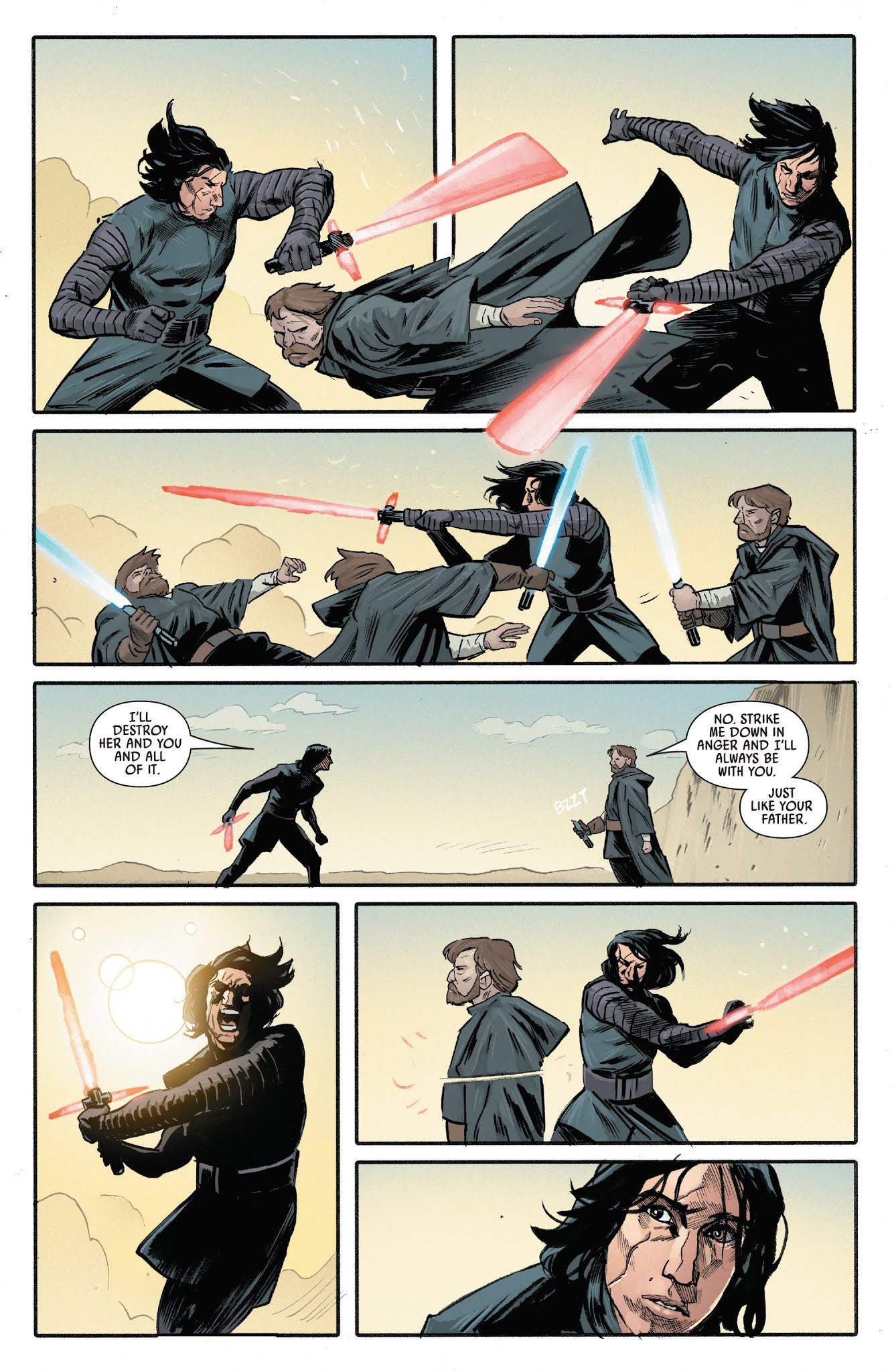 Read online Star Wars: The Last Jedi Adaptation comic -  Issue #6 - 19