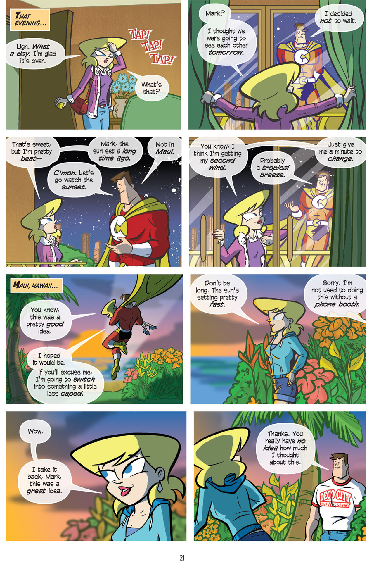 Read online Love and Capes comic -  Issue #7 - 23