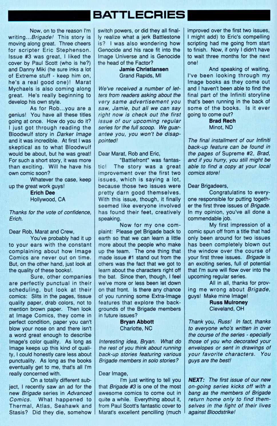 Read online Brigade (1992) comic -  Issue #4 - 26
