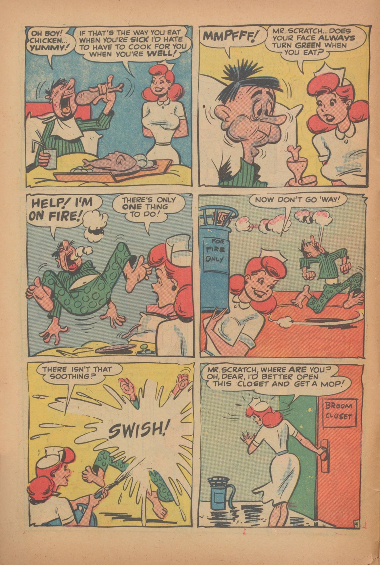 Read online Nellie The Nurse (1945) comic -  Issue #29 - 6