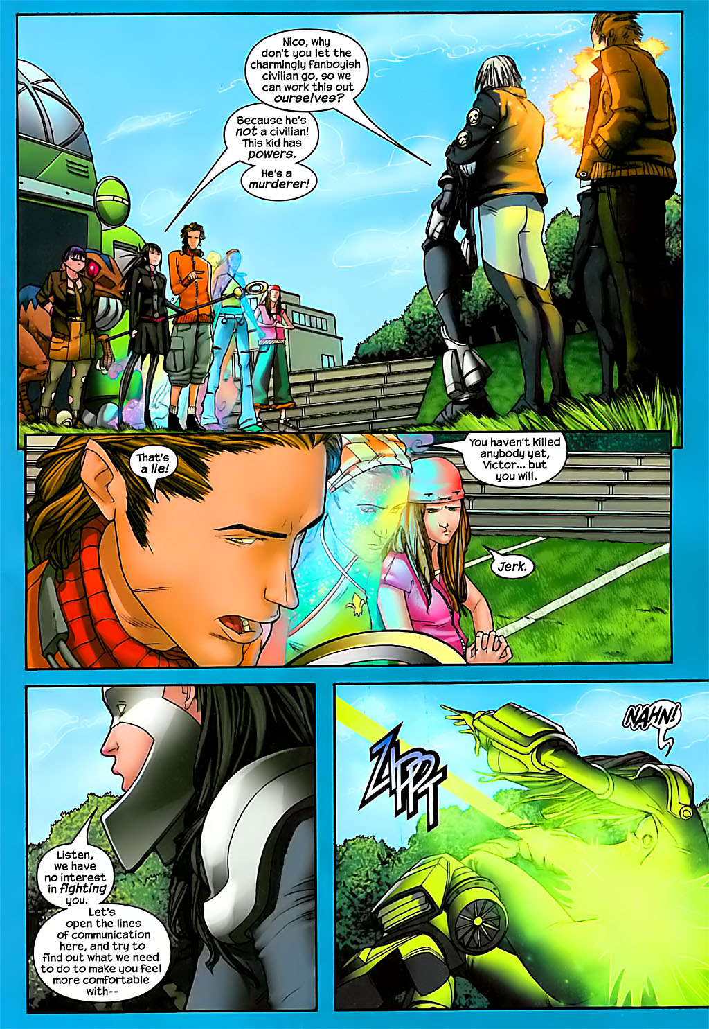 Read online Runaways (2005) comic -  Issue #3 - 4