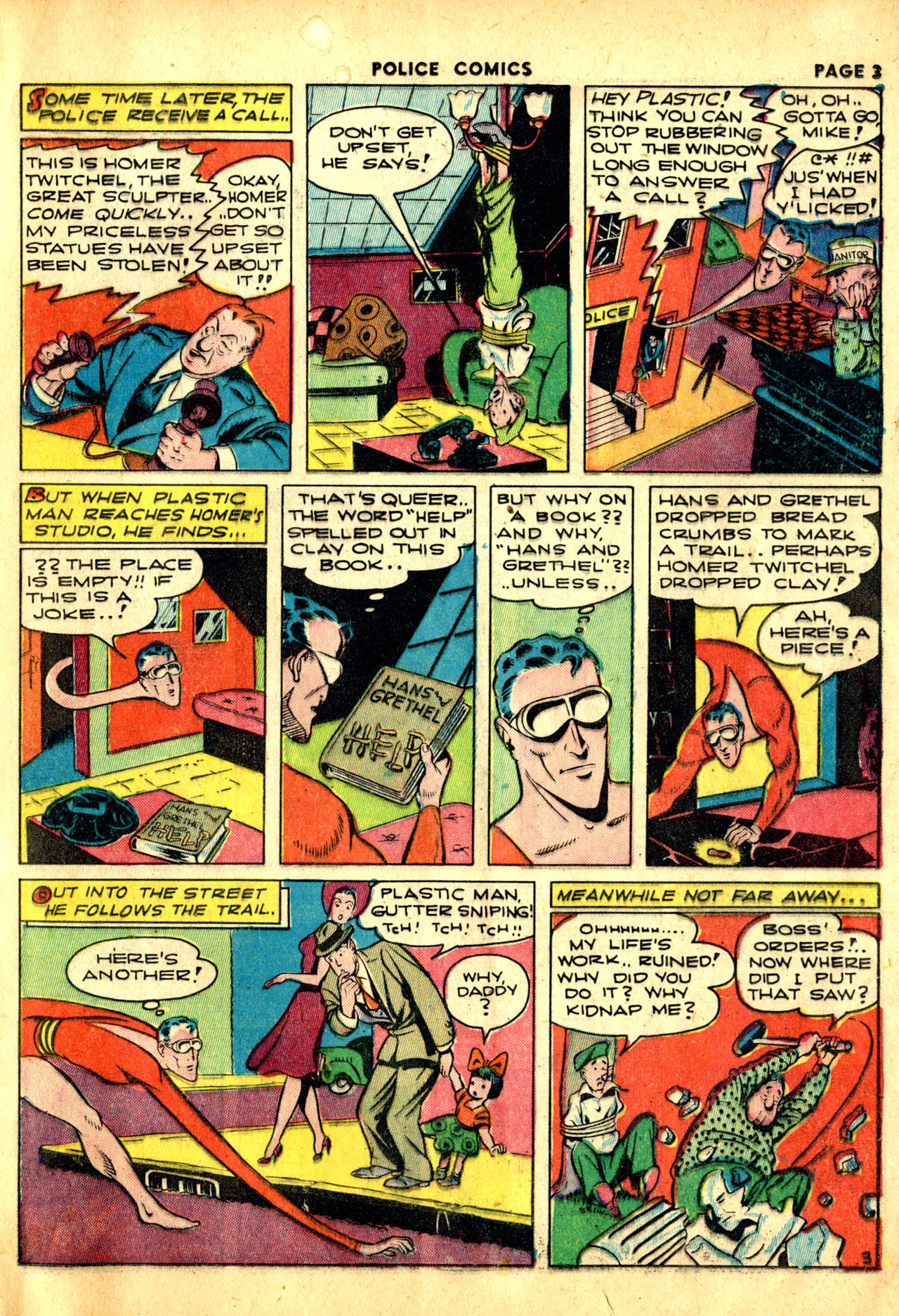 Read online Police Comics comic -  Issue #13 - 5