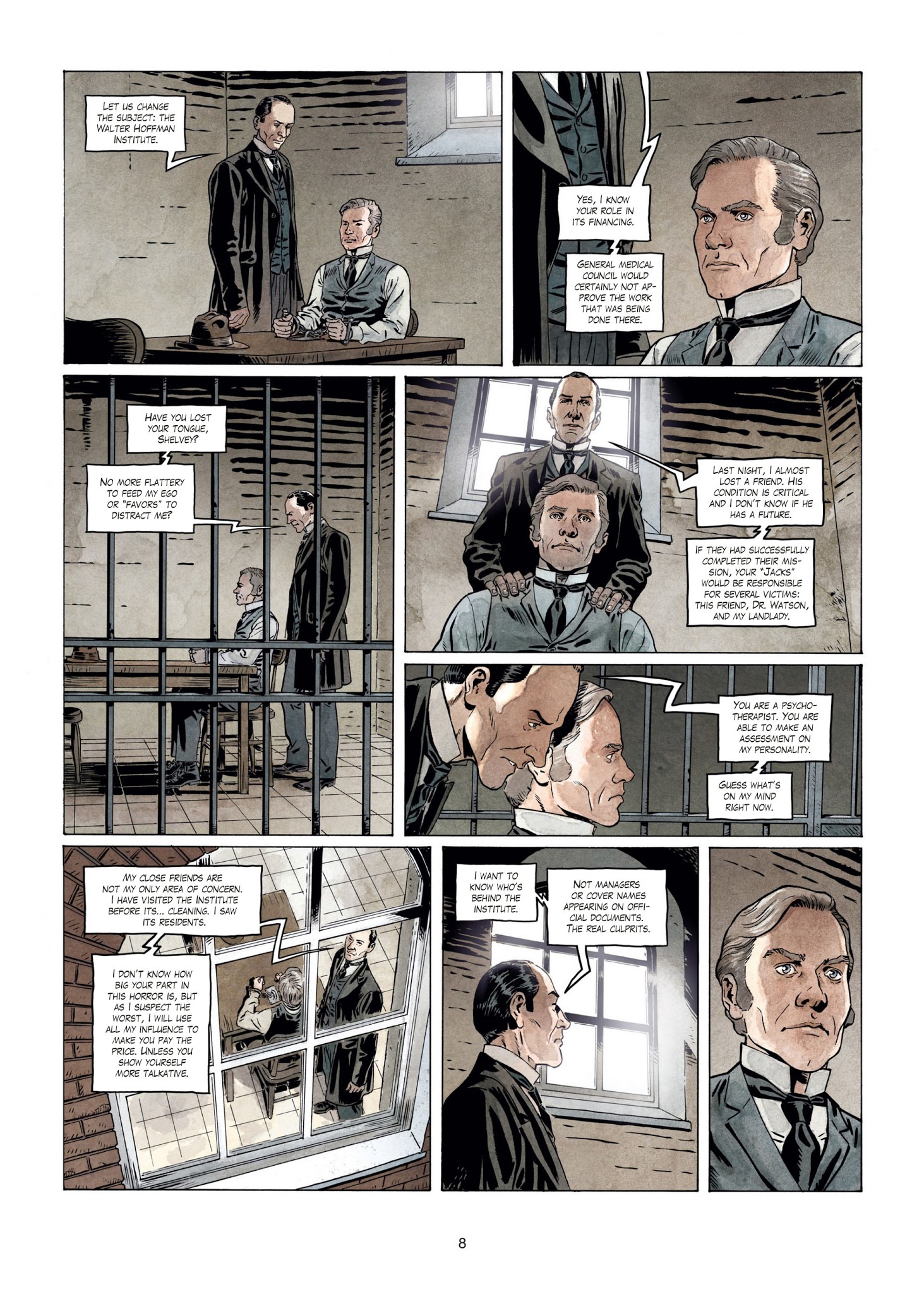 Read online Sherlock Holmes Society comic -  Issue #3 - 8