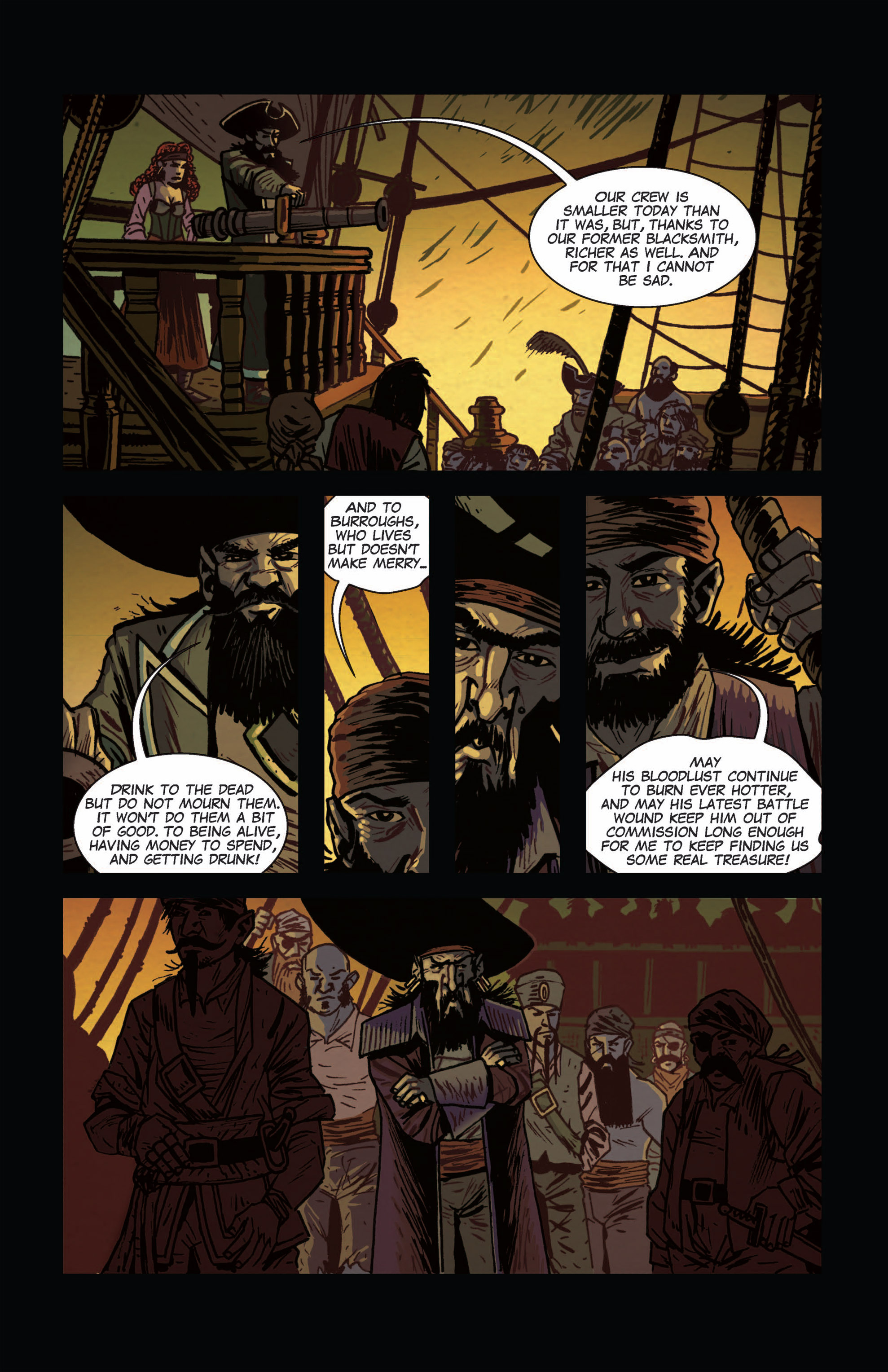 Read online Pirate Eye: Exiled From Exile comic -  Issue #2 - 6