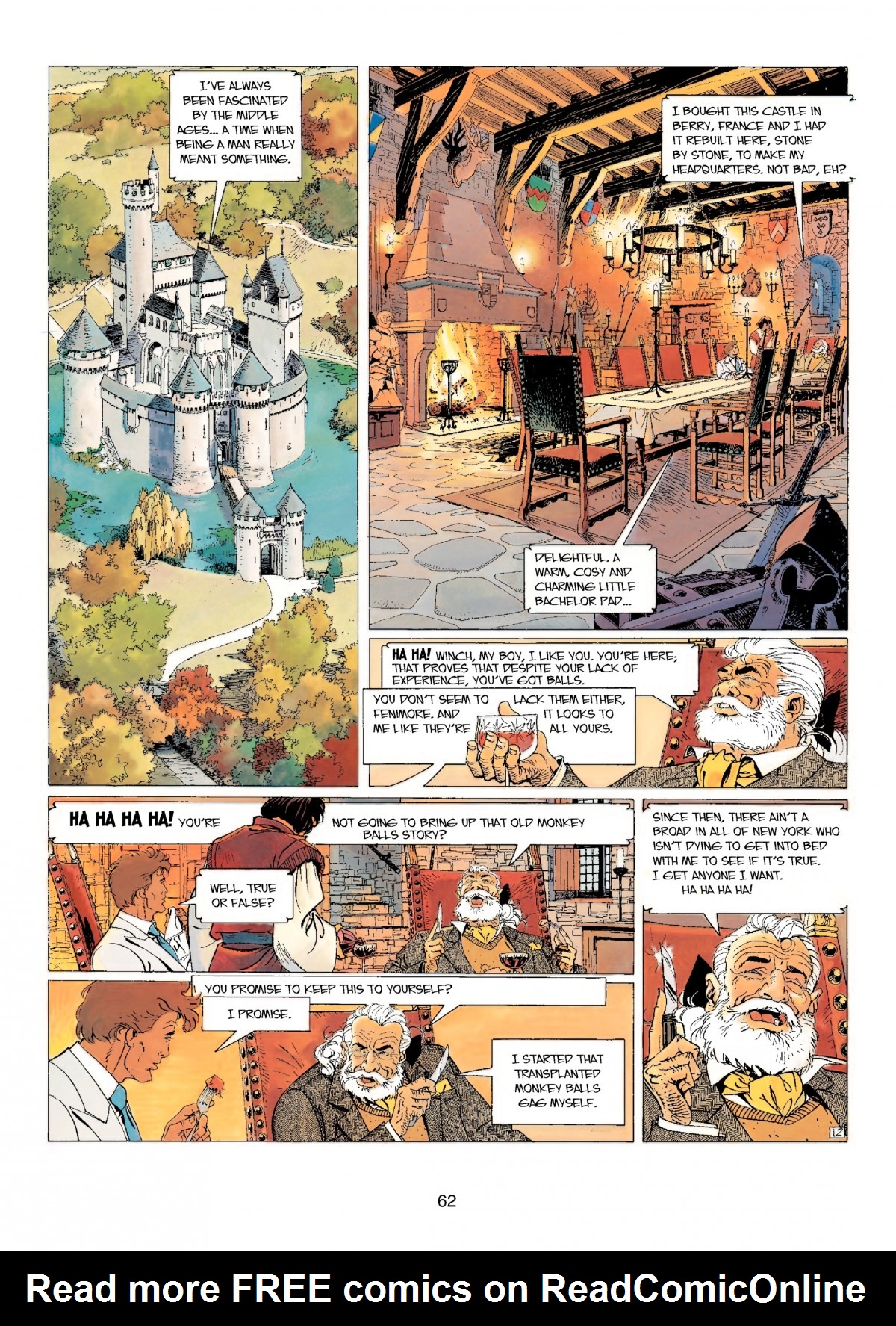 Read online Largo Winch comic -  Issue # TPB 2 - 61