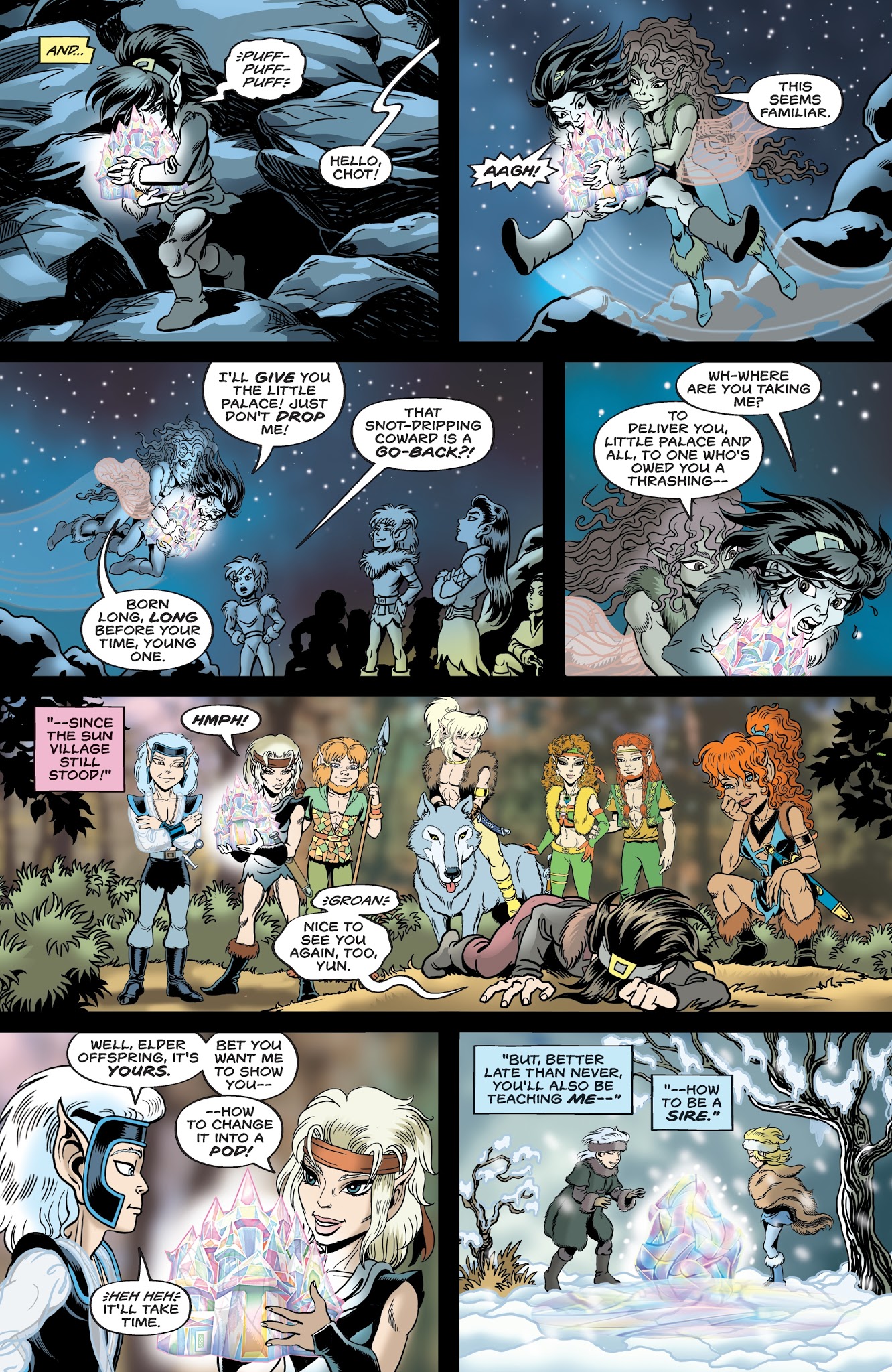 Read online ElfQuest: The Final Quest comic -  Issue #21 - 21