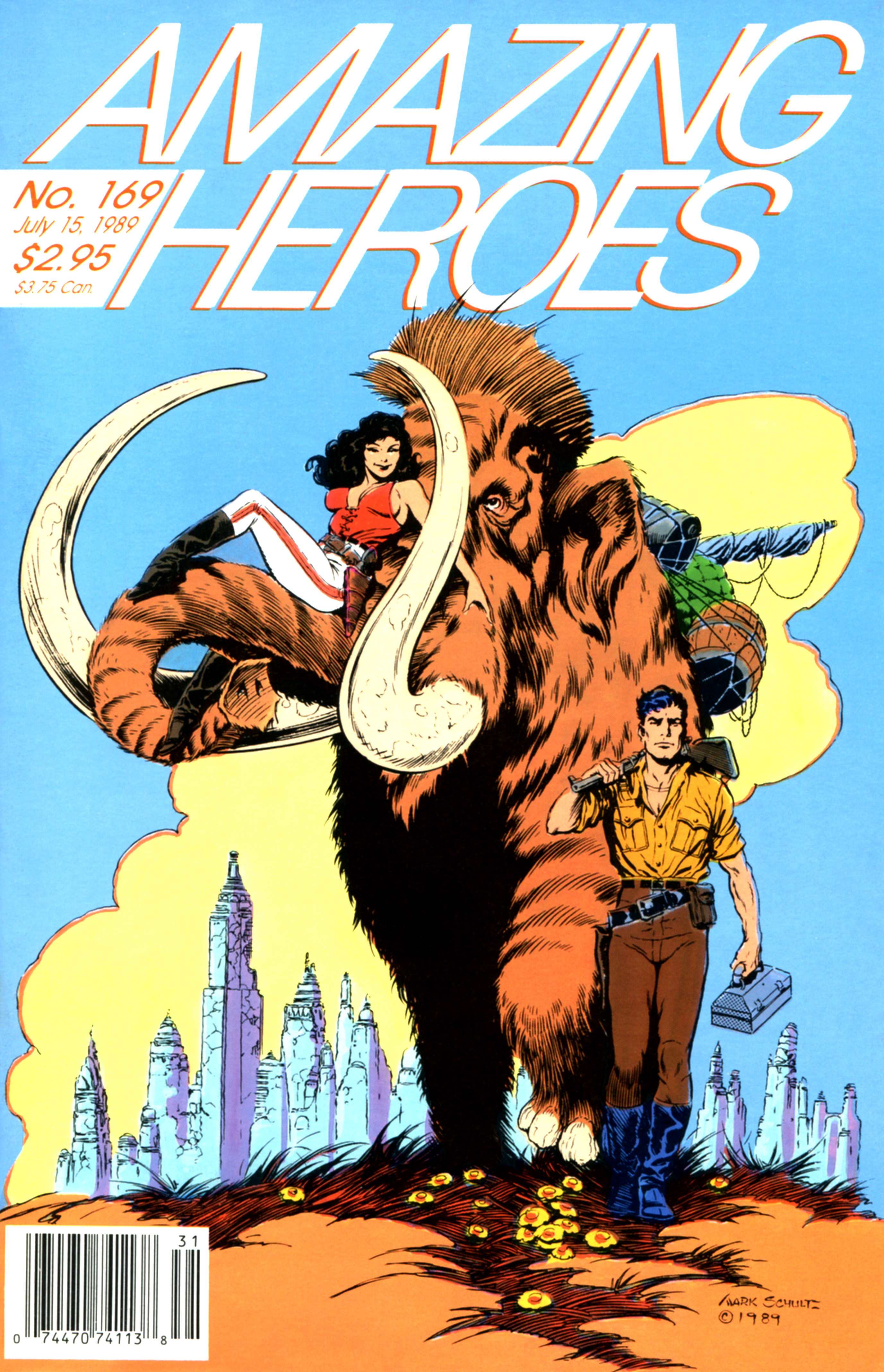 Read online Amazing Heroes comic -  Issue #169 - 1