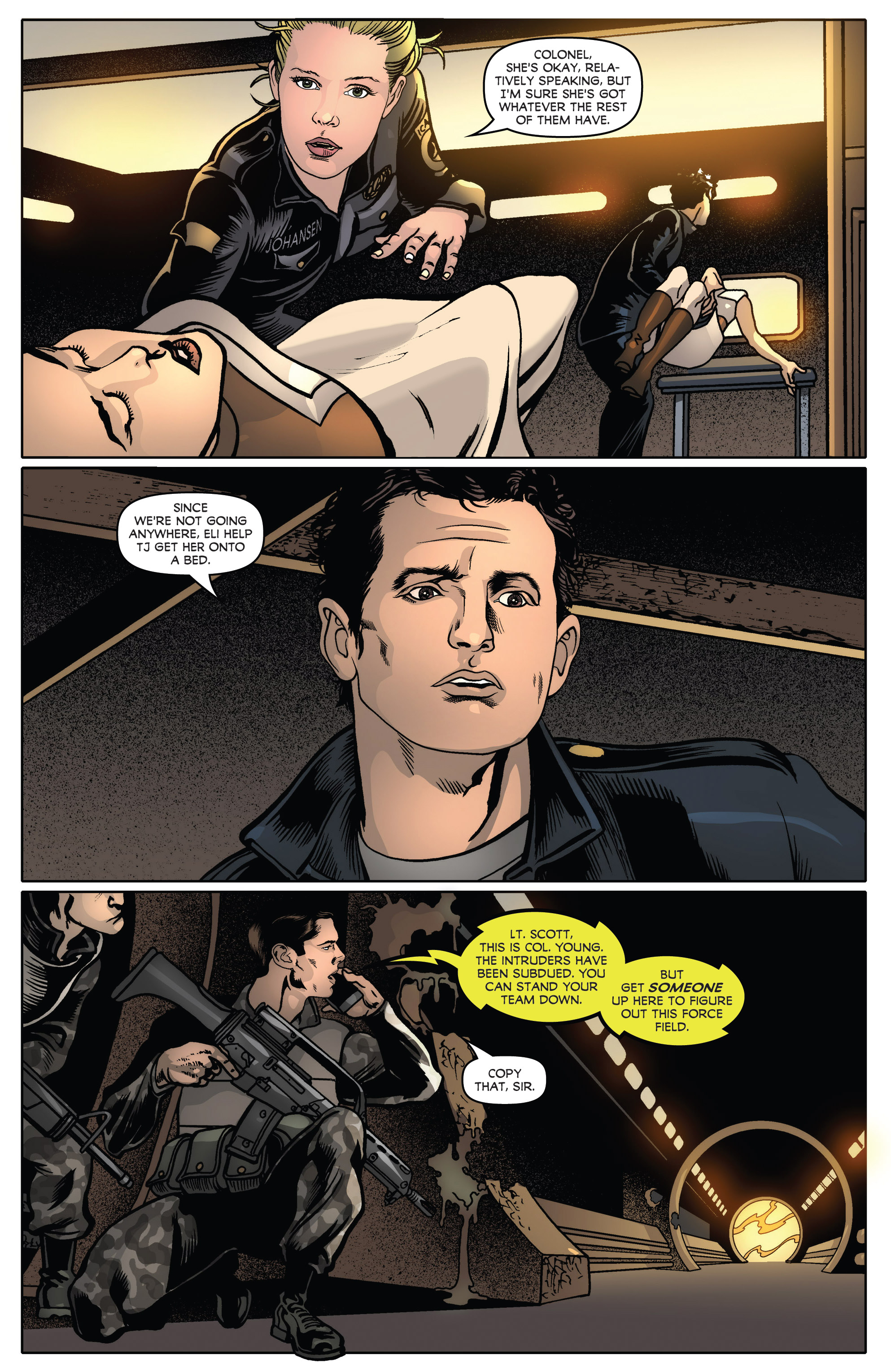 Read online Stargate Universe comic -  Issue #3 - 5