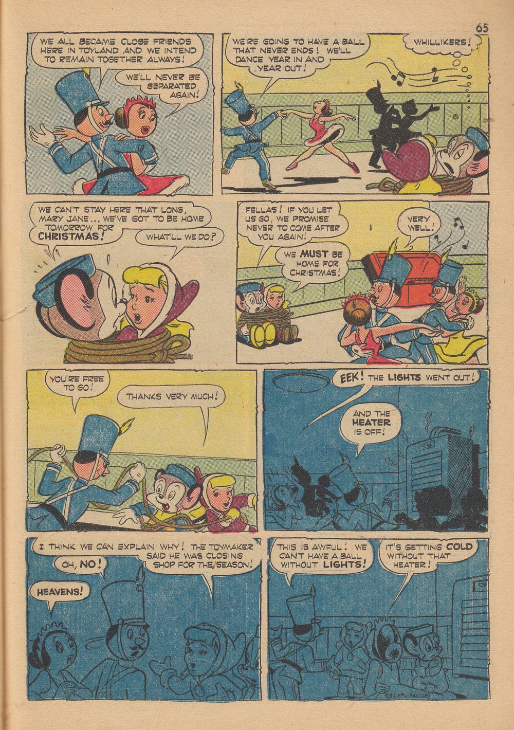 Read online Bugs Bunny's Christmas Funnies comic -  Issue # TPB 5 - 67