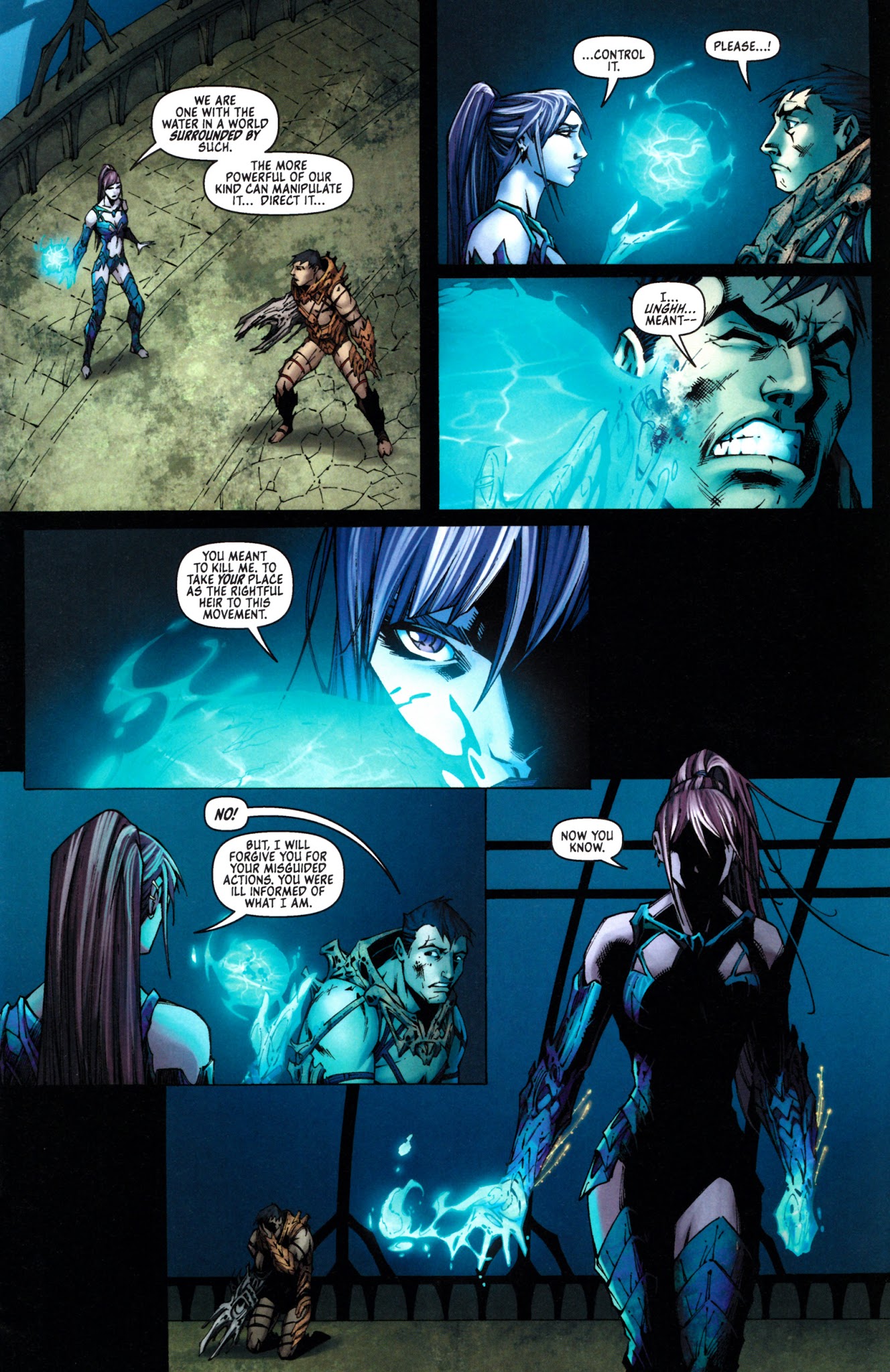 Read online Michael Turner's Fathom: Kiani comic -  Issue #3 - 12