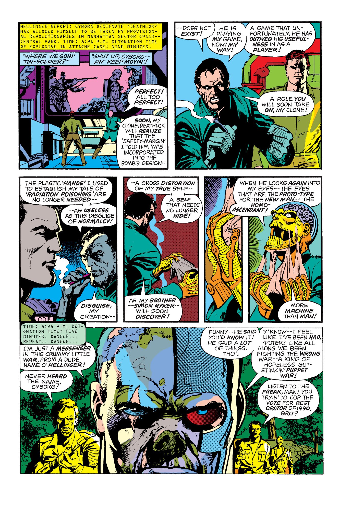 Read online Deathlok the Demolisher: The Complete Collection comic -  Issue # TPB - 135