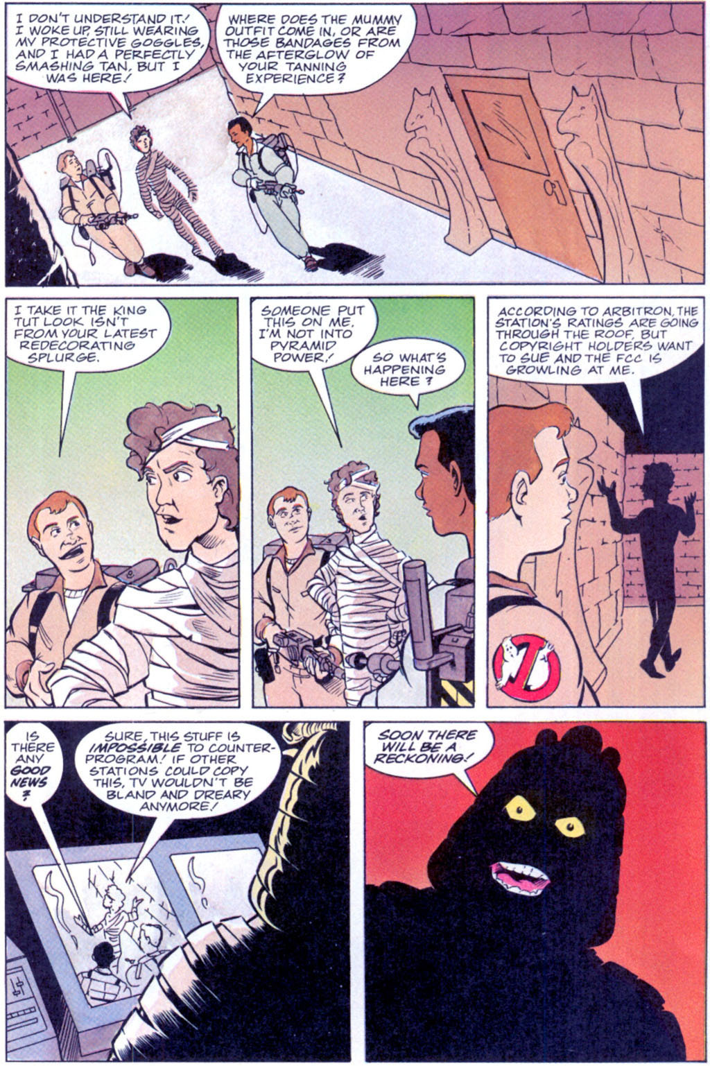 Read online Real Ghostbusters comic -  Issue #6 - 20