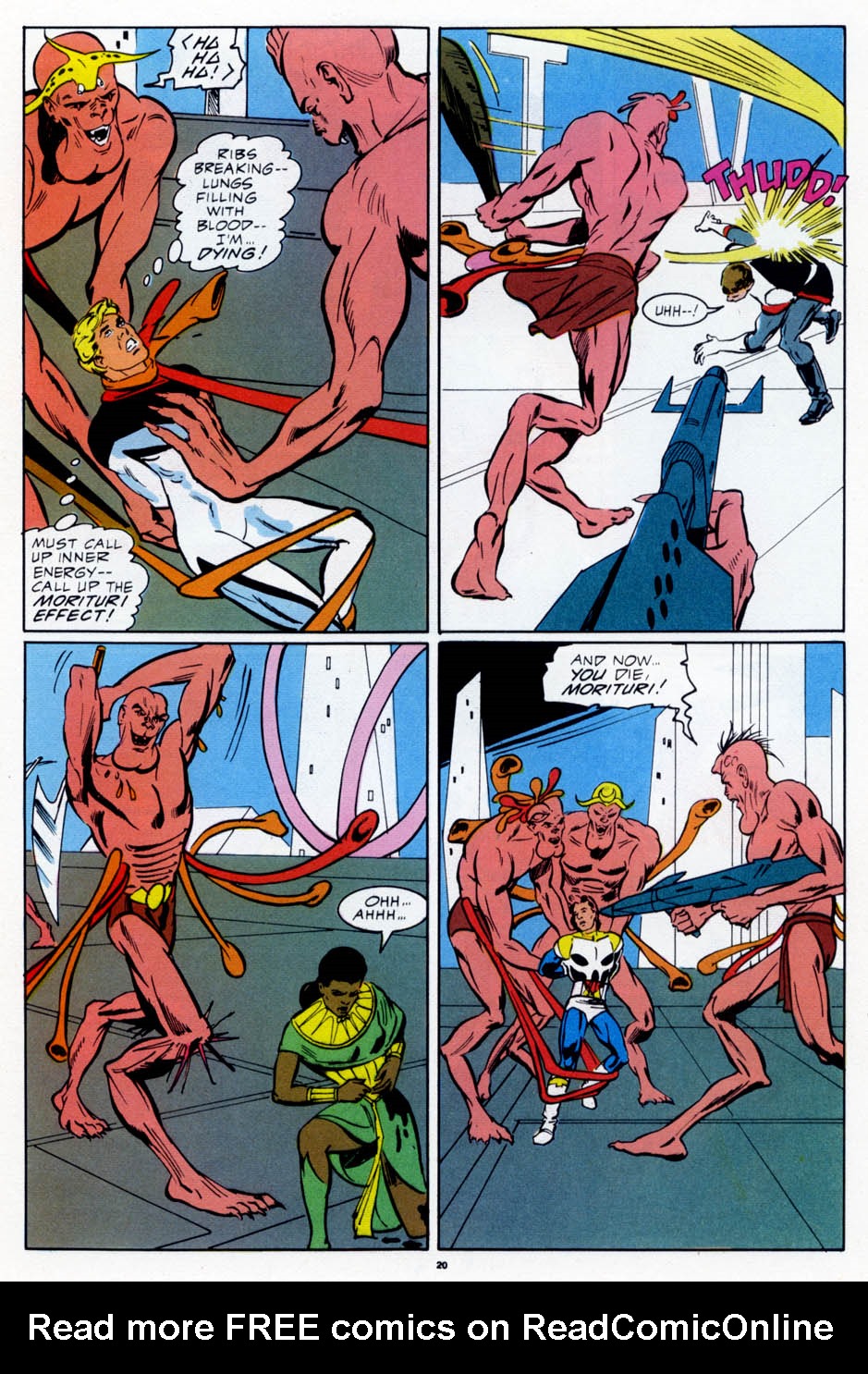 Read online Strikeforce: Morituri comic -  Issue #22 - 21