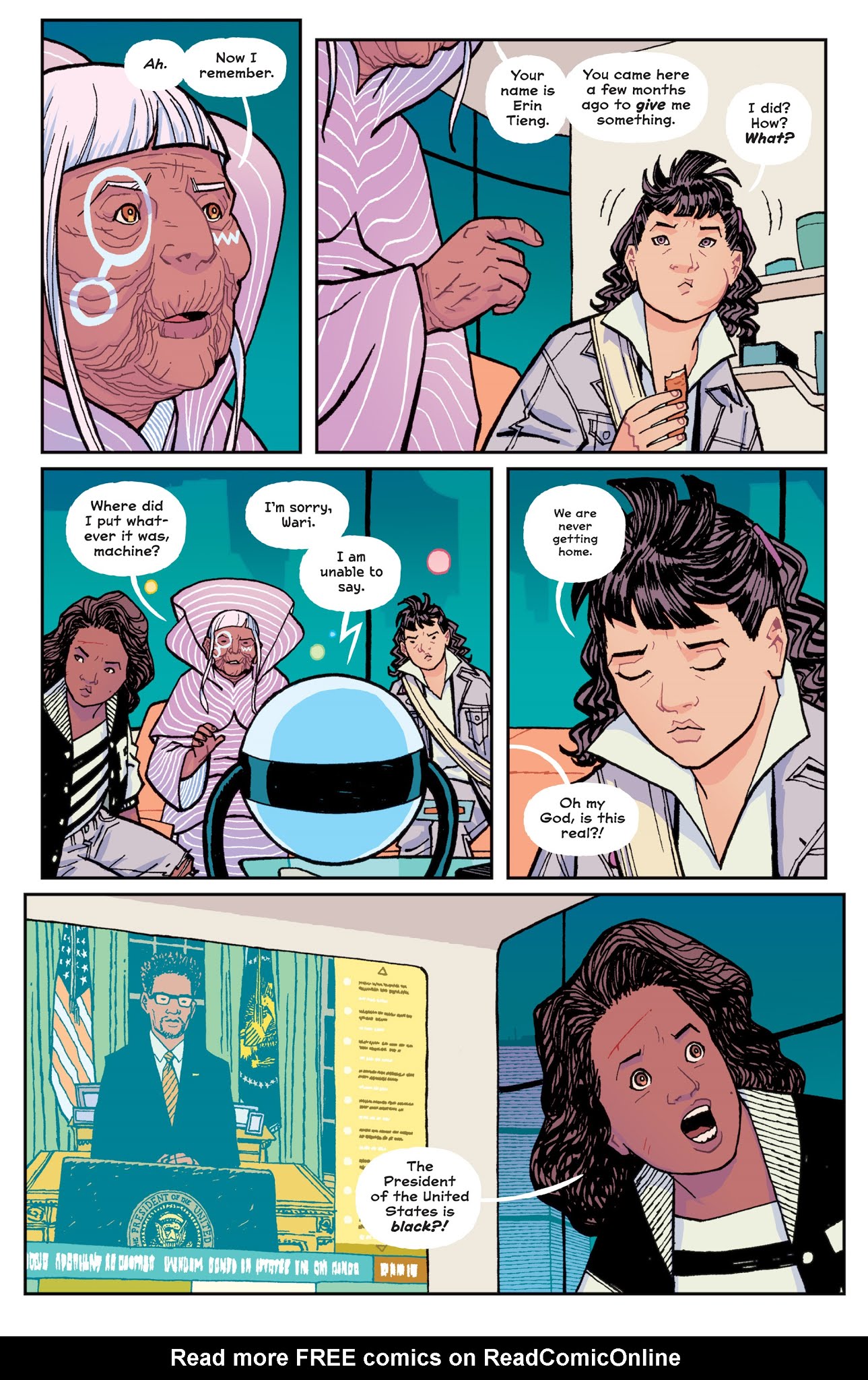 Read online Paper Girls comic -  Issue #24 - 10