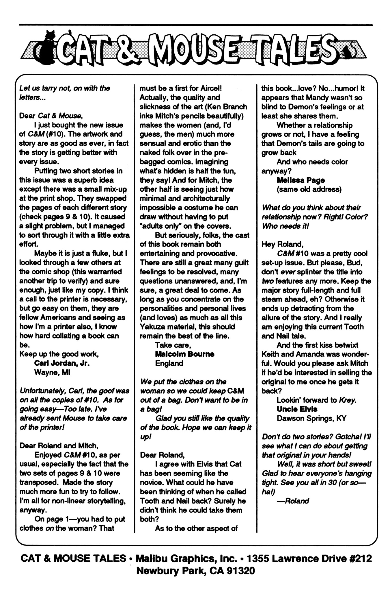 Read online Cat & Mouse comic -  Issue #15 - 28