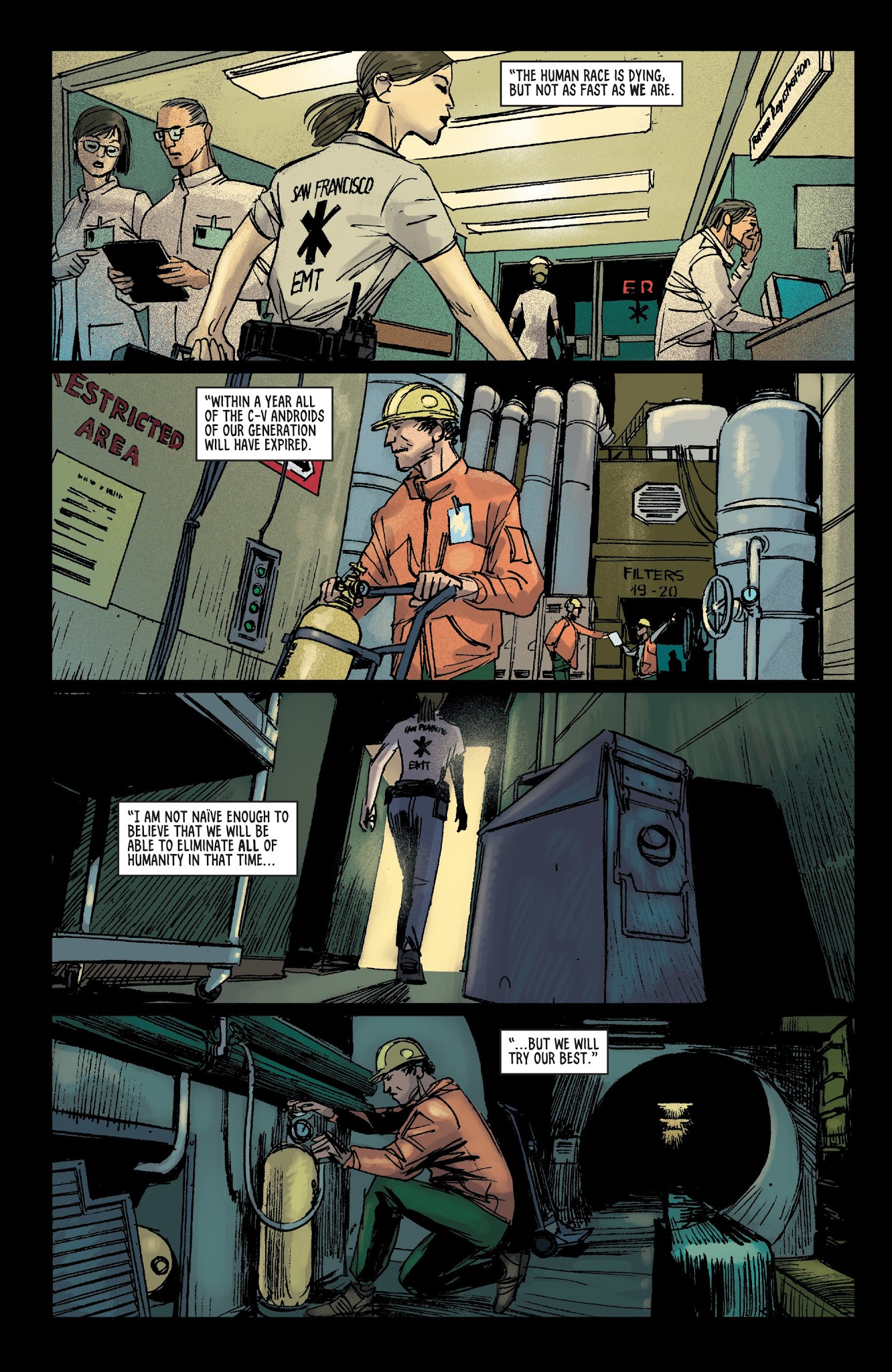 Read online Do Androids Dream of Electric Sheep?: Dust to Dust comic -  Issue # TPB 2 - 81