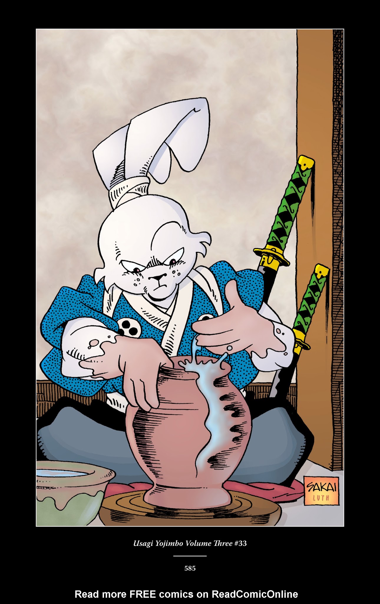 Read online The Usagi Yojimbo Saga comic -  Issue # TPB 3 - 578
