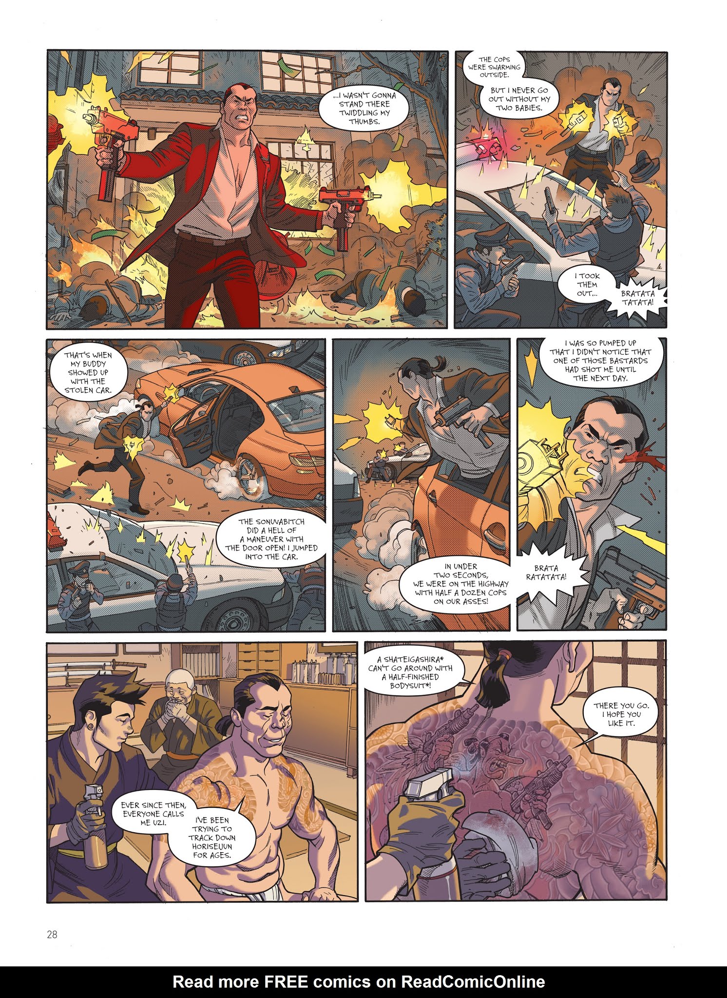 Read online Tebori comic -  Issue #1 - 29
