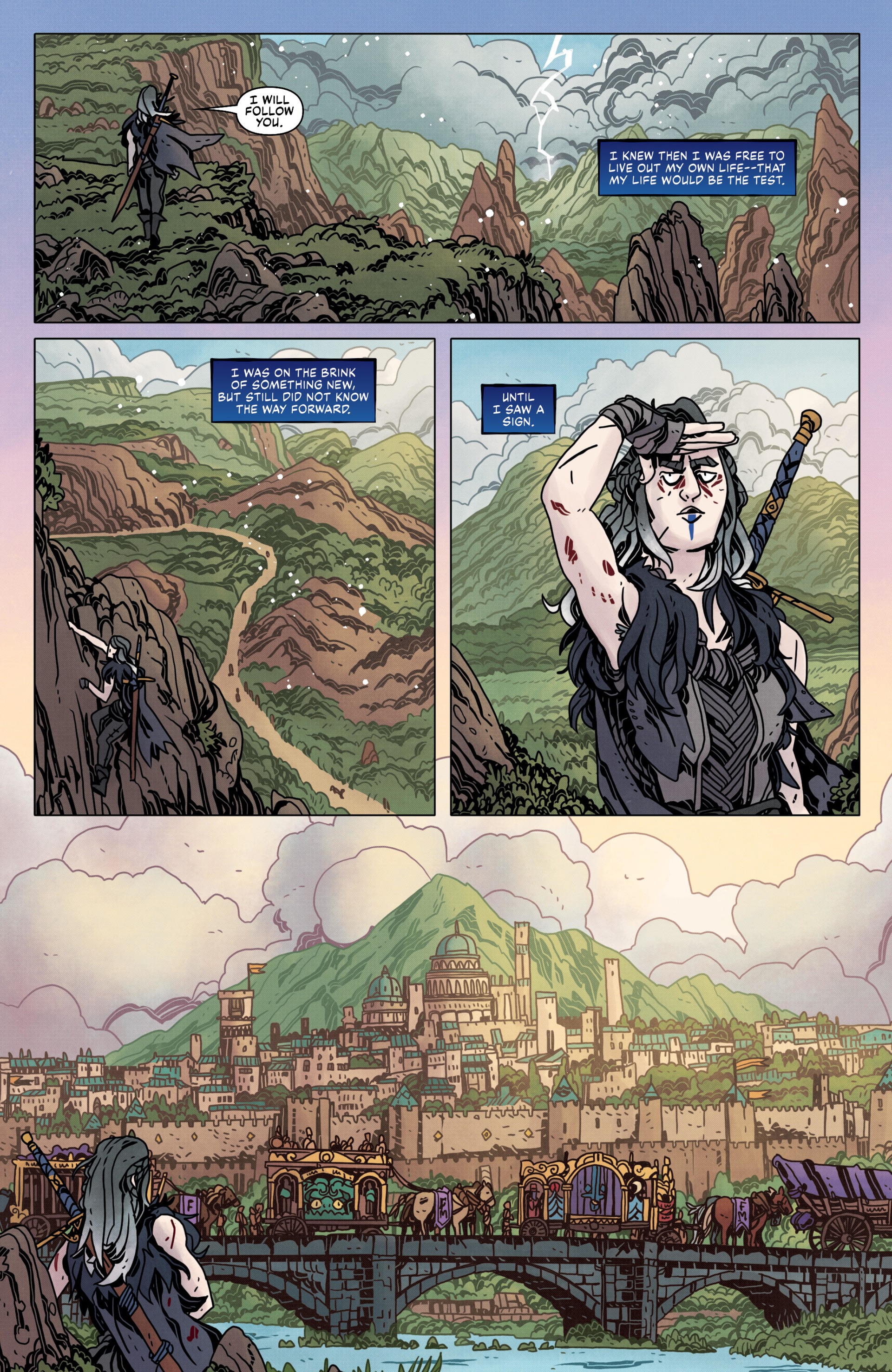 Read online Critical Role: The Mighty Nein Origins - Yasha Nydoorin comic -  Issue # Full - 54