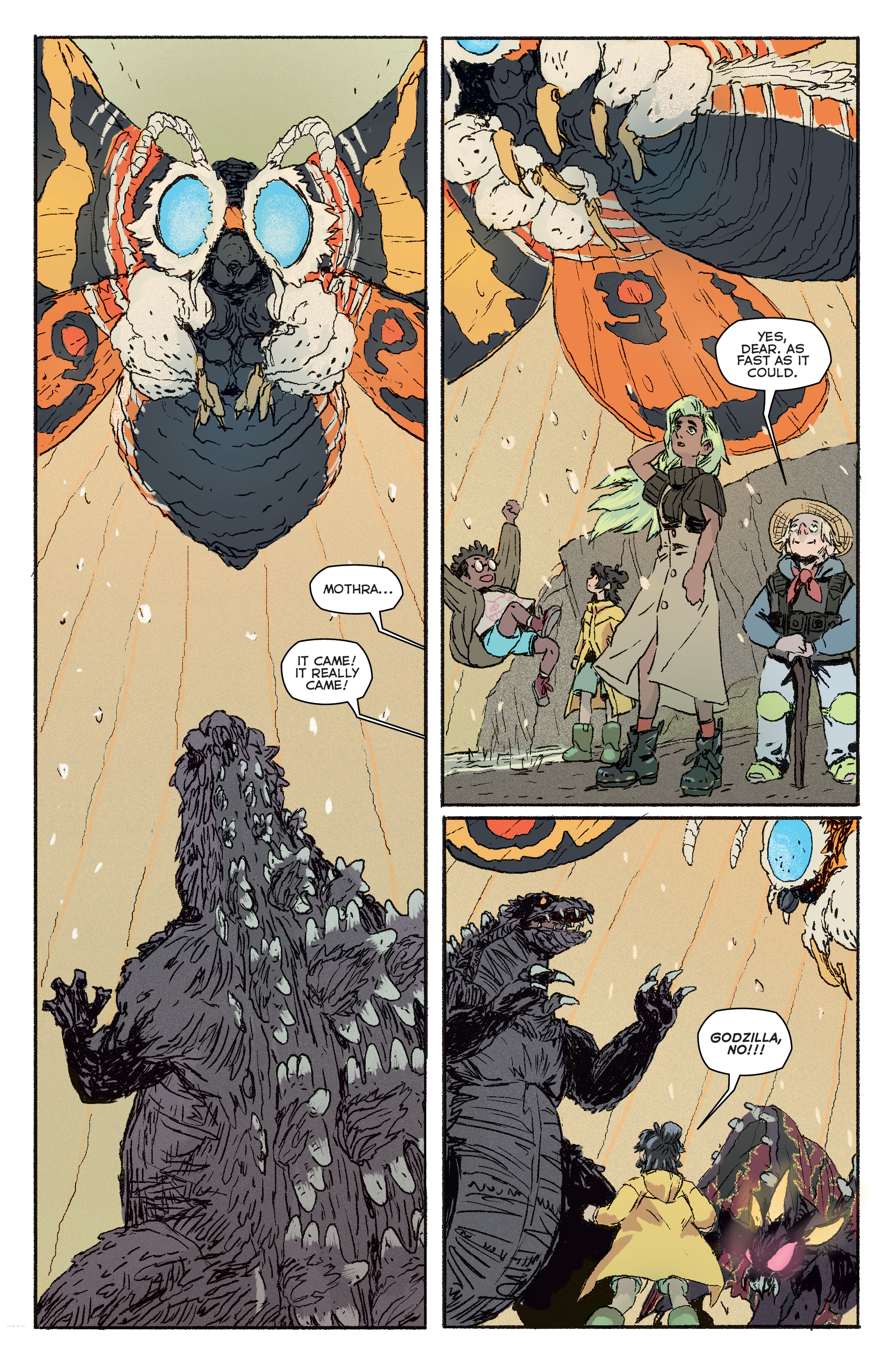 Read online Godzilla Rivals II: Vs. Battra comic -  Issue # Full - 35