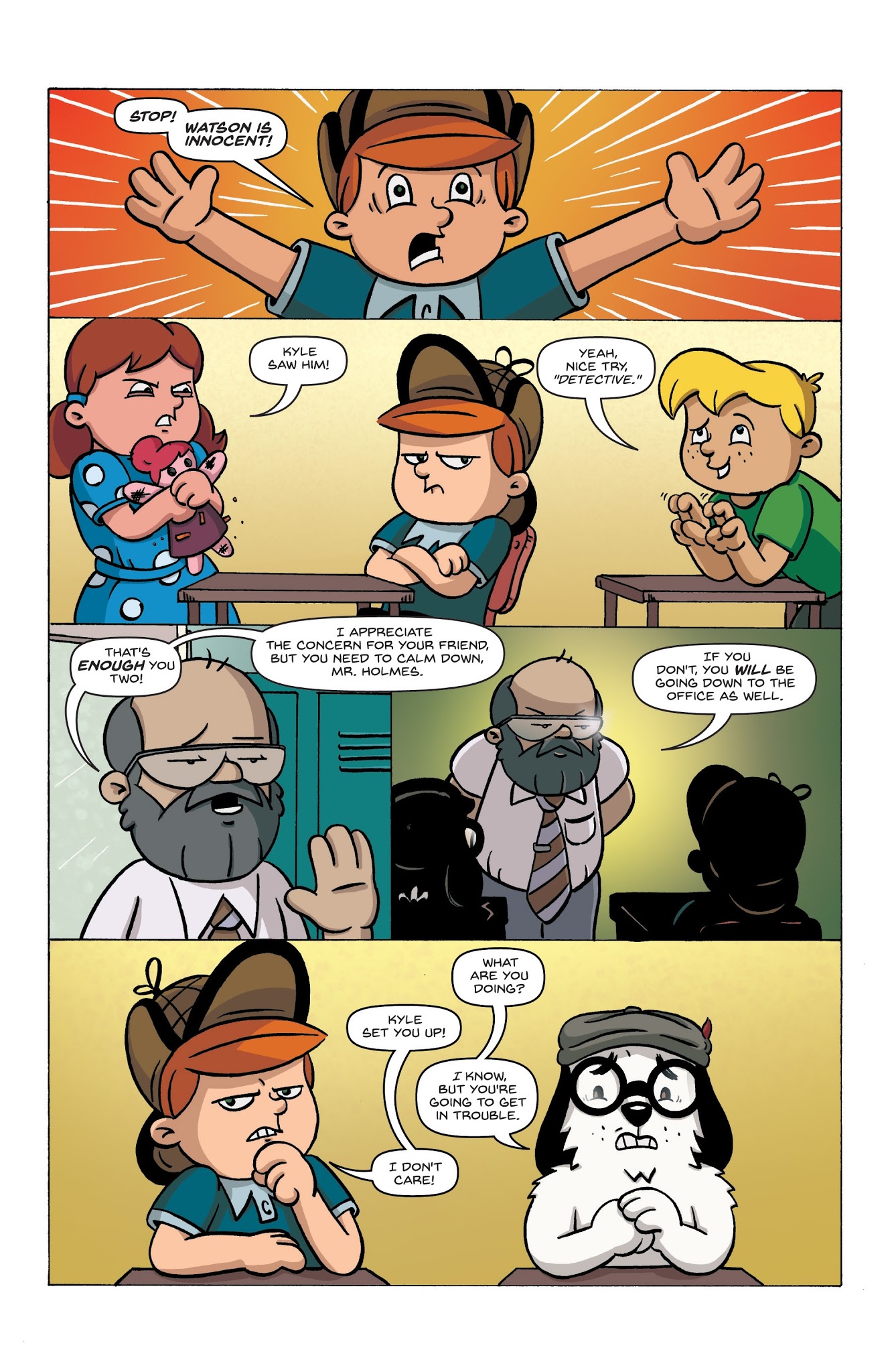 Read online Kid Sherlock comic -  Issue #2 - 17