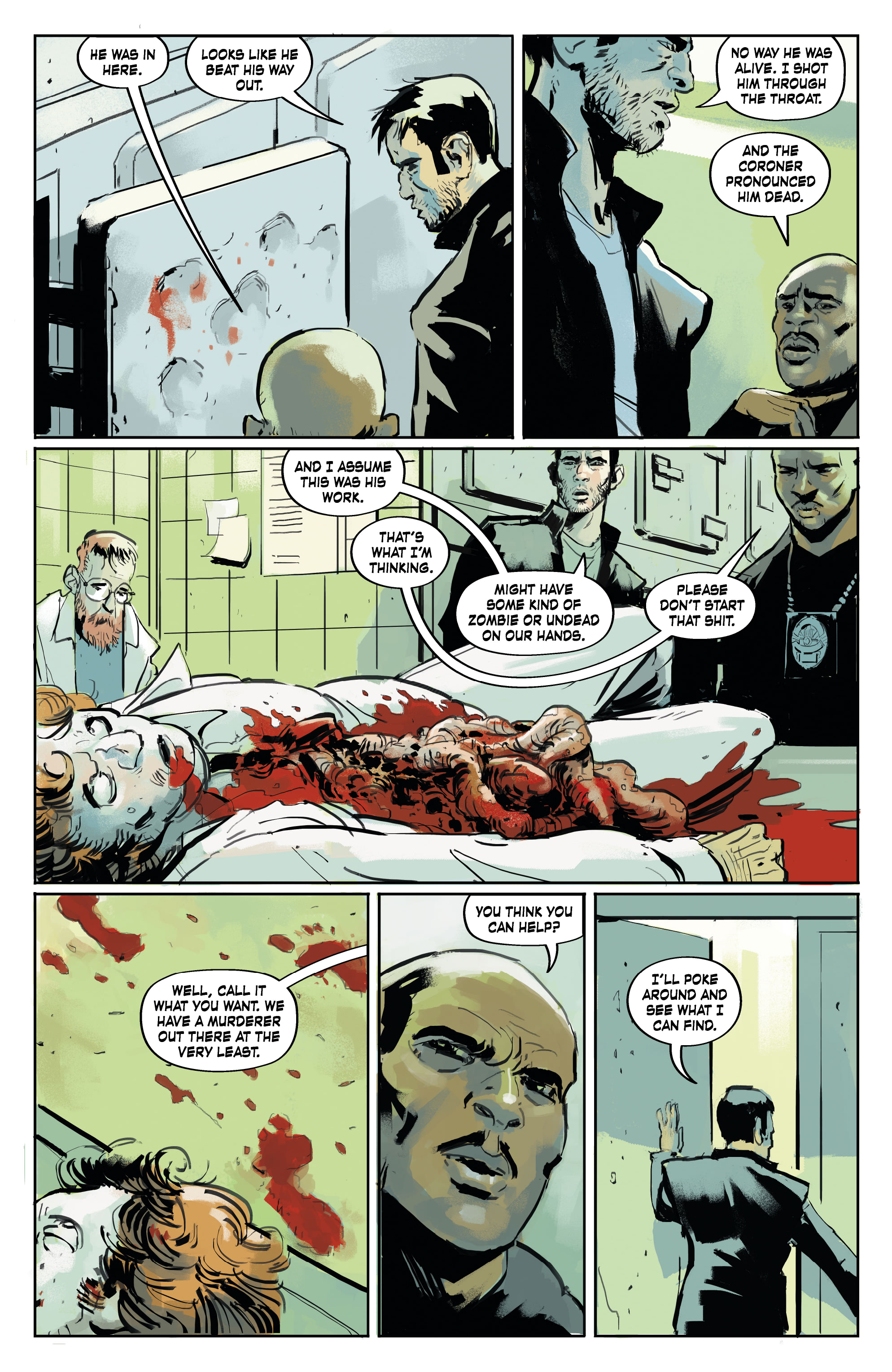 Read online Criminal Macabre: The Big Bleed Out comic -  Issue #3 - 10