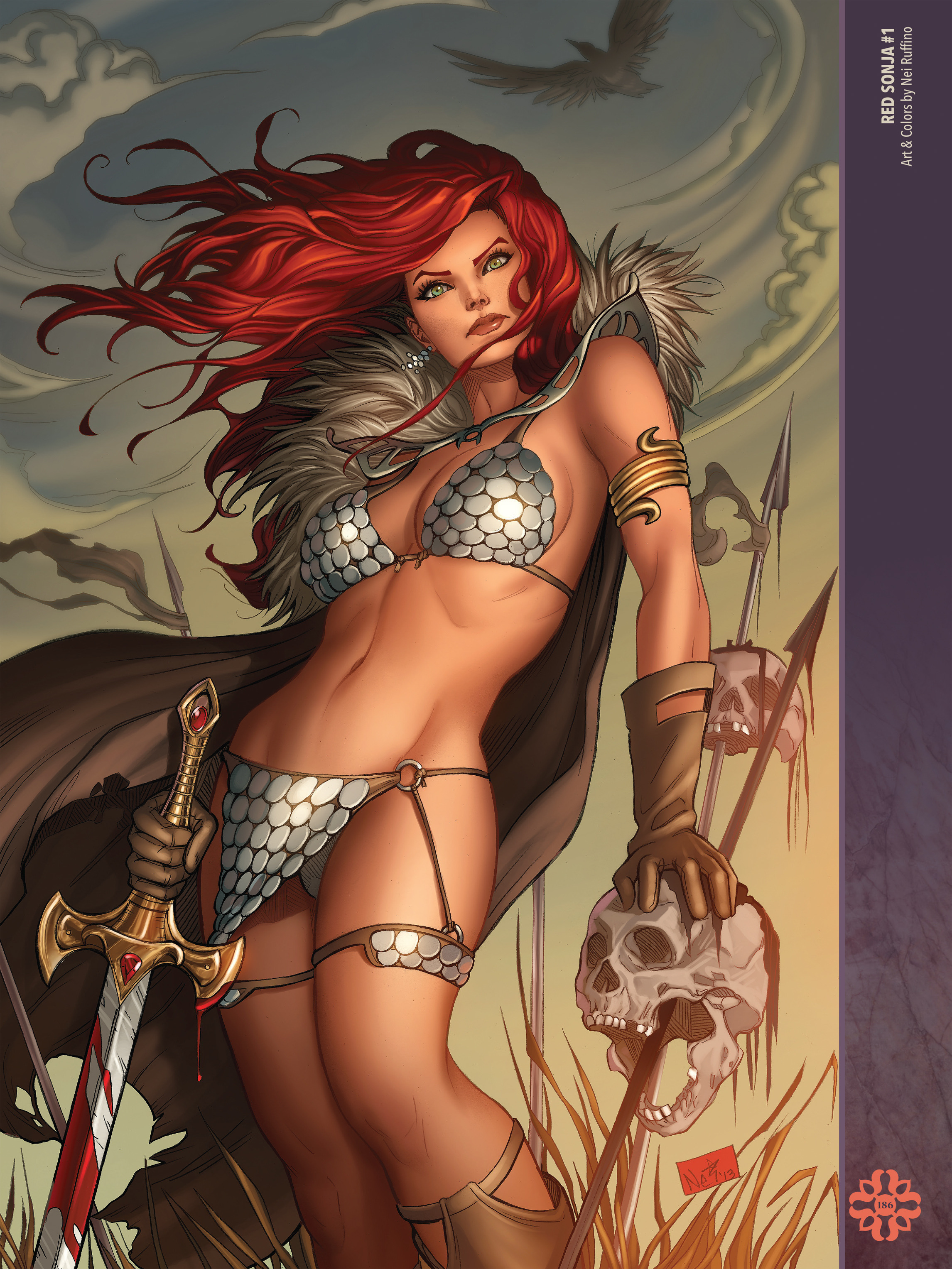 Read online The Art of Red Sonja comic -  Issue # TPB 2 (Part 2) - 87