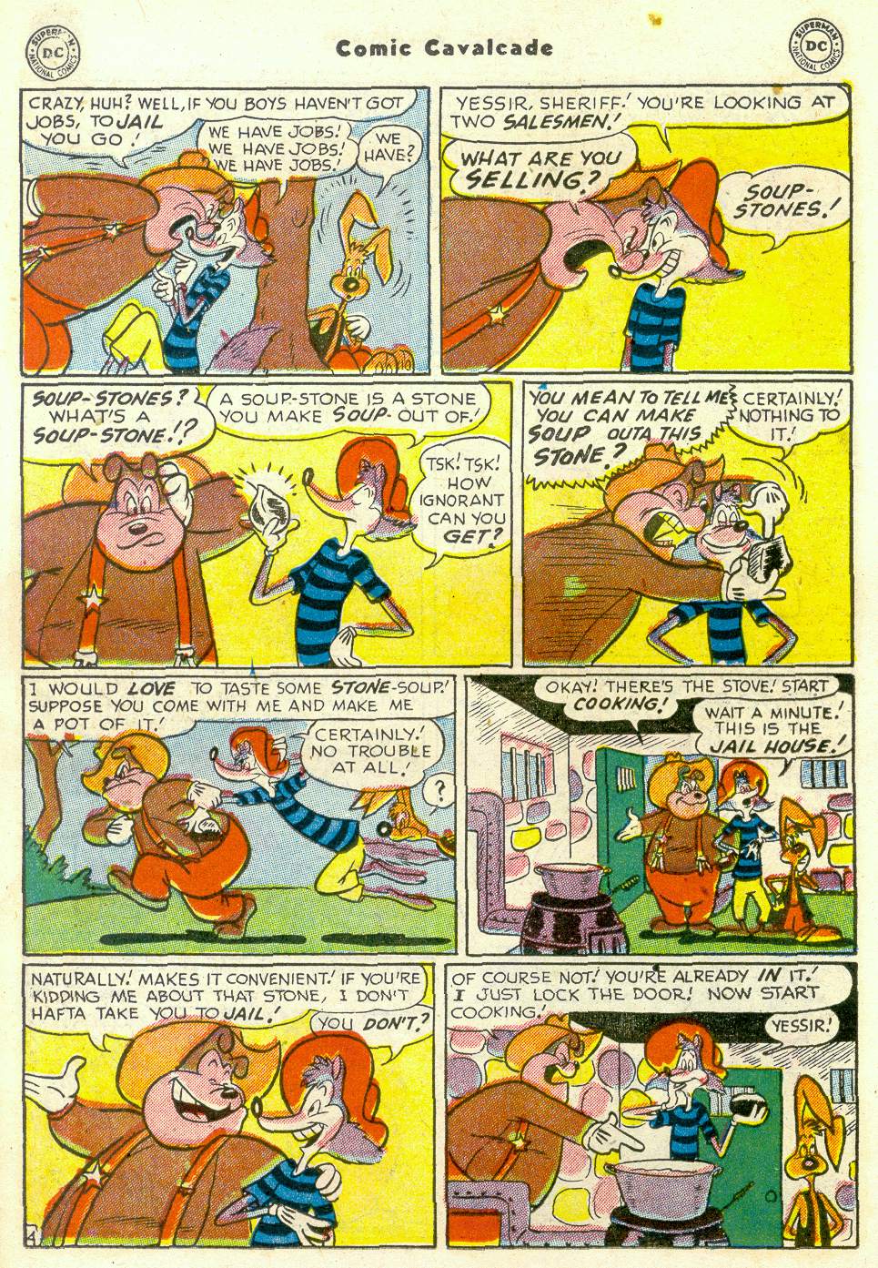 Read online Comic Cavalcade comic -  Issue #49 - 32