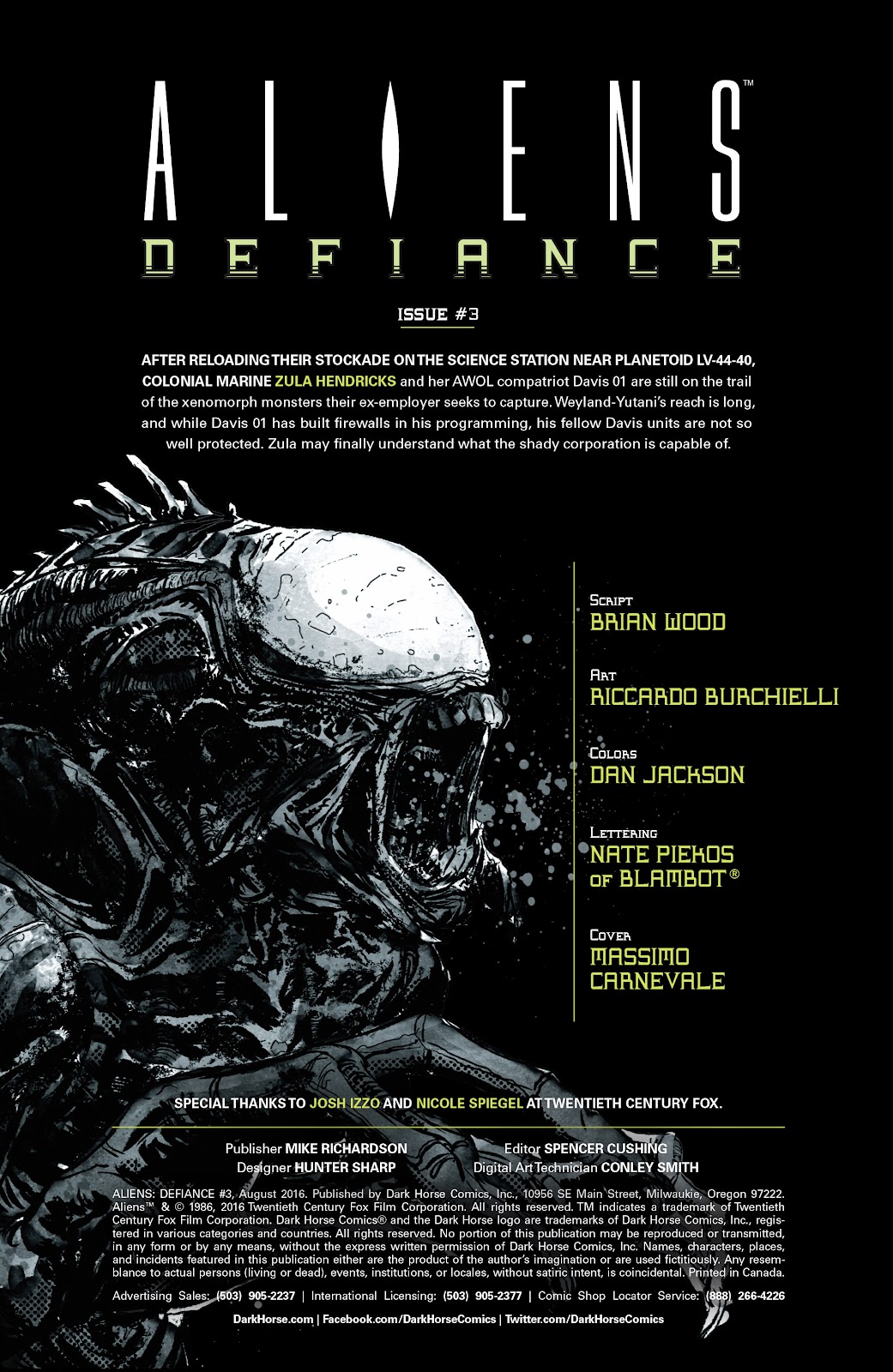 Aliens: Defiance issue 3 - Page 2