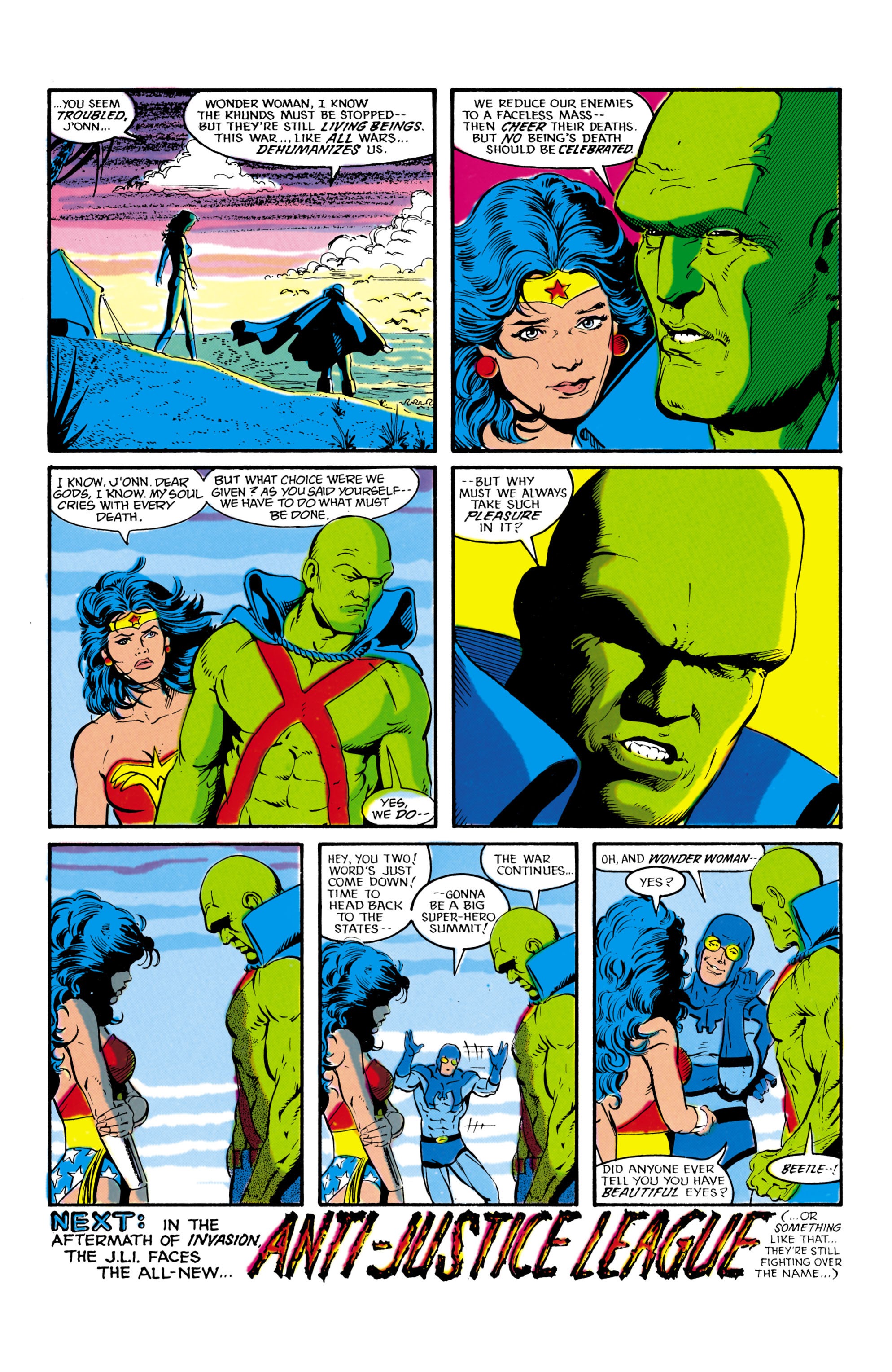 Read online Justice League International (1987) comic -  Issue #22 - 23