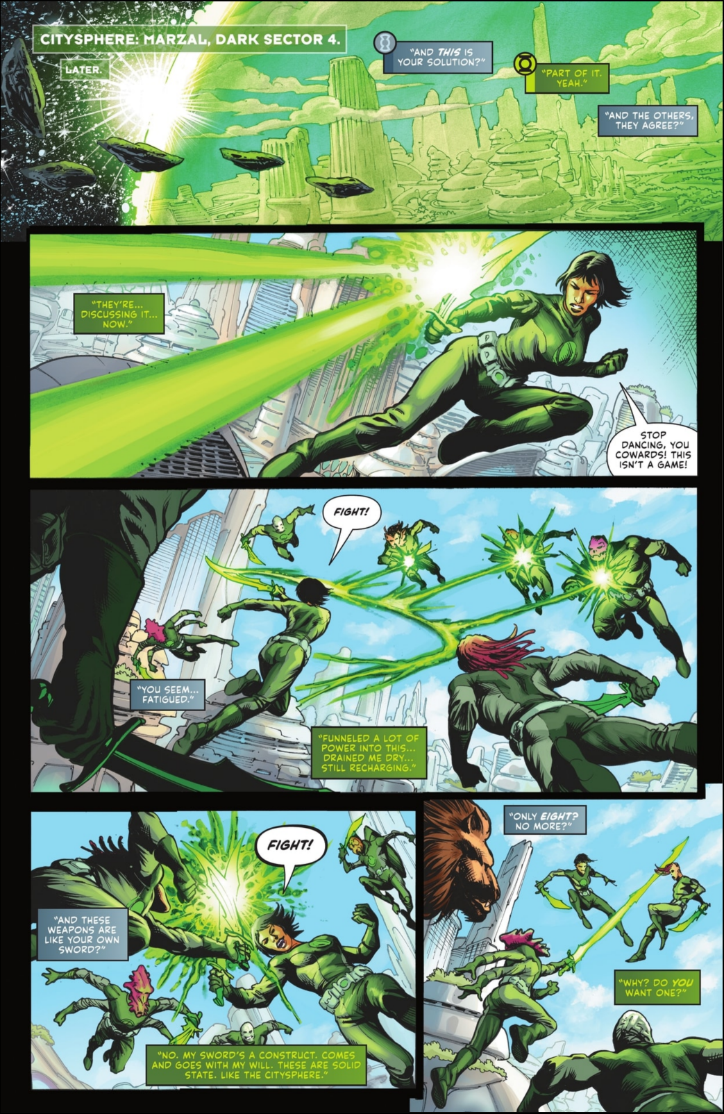 Read online John Stewart: The Emerald Knight comic -  Issue #1 - 20
