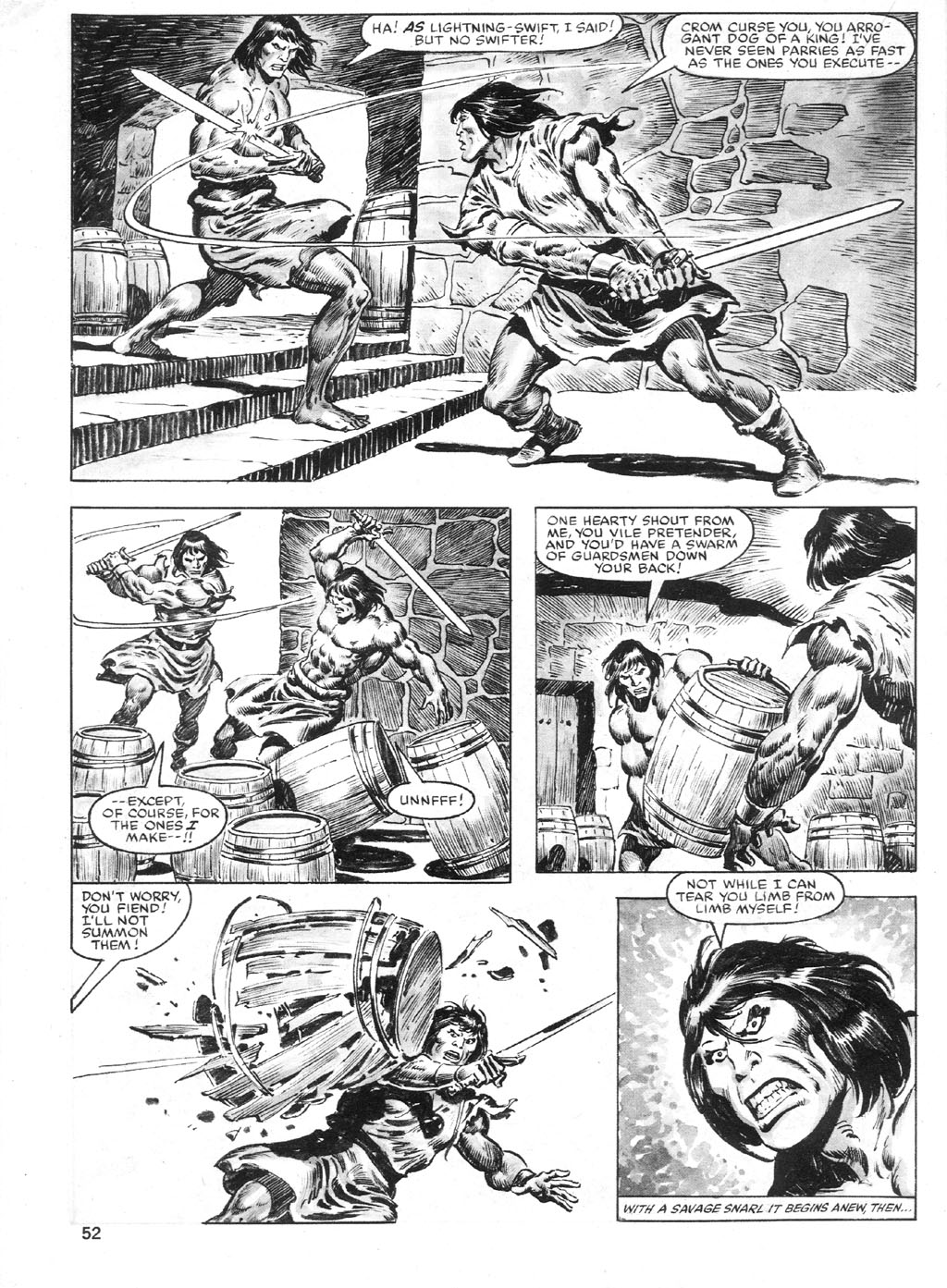 Read online The Savage Sword Of Conan comic -  Issue #93 - 52