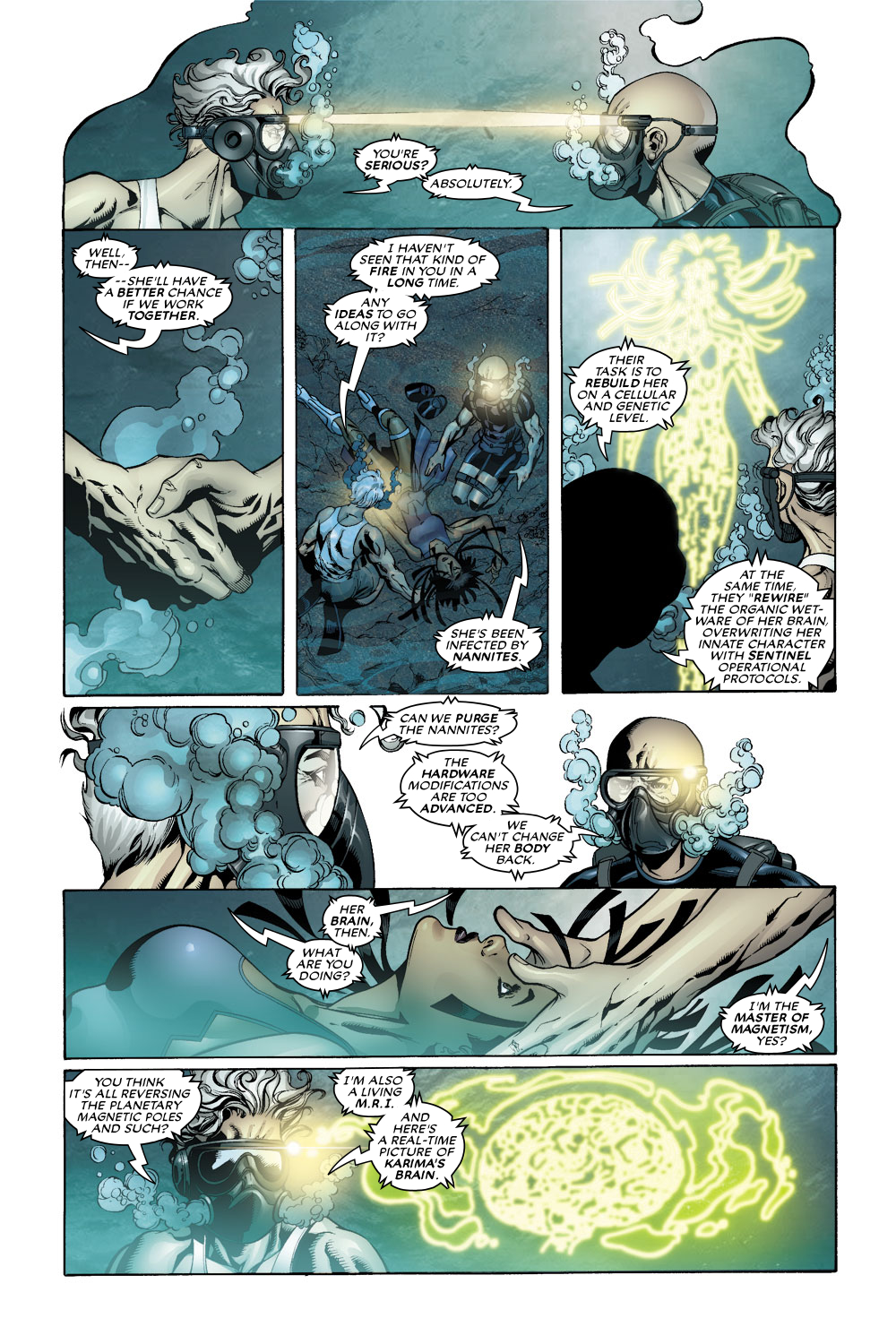 Read online Excalibur (2004) comic -  Issue #4 - 16
