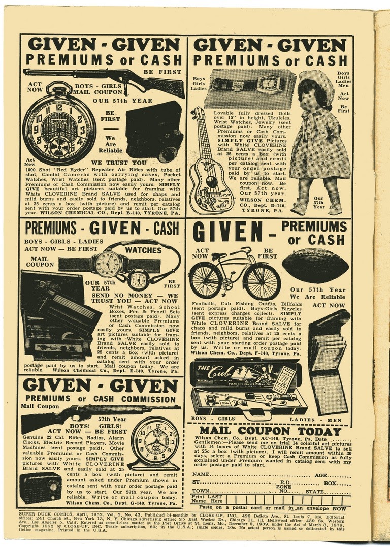 Read online Super Duck Comics comic -  Issue #43 - 2