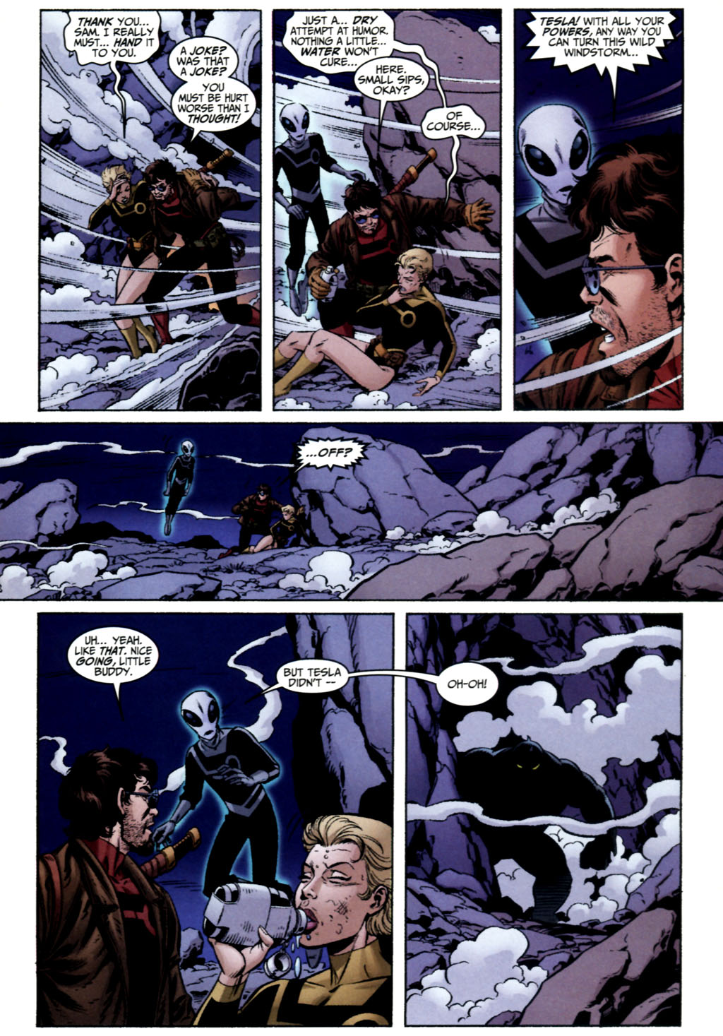 Read online Section Zero comic -  Issue #2 - 9