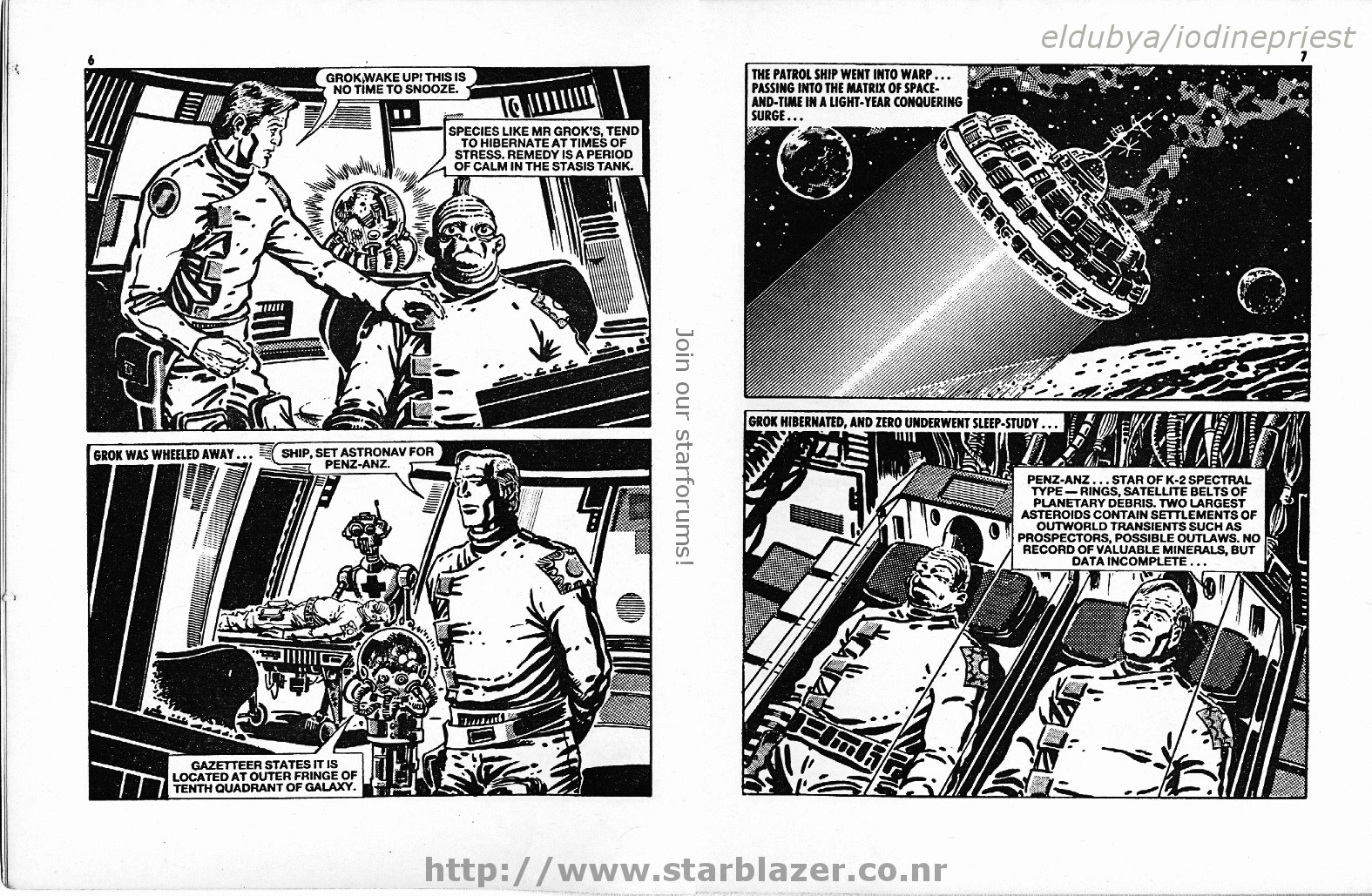 Read online Starblazer comic -  Issue #217 - 5