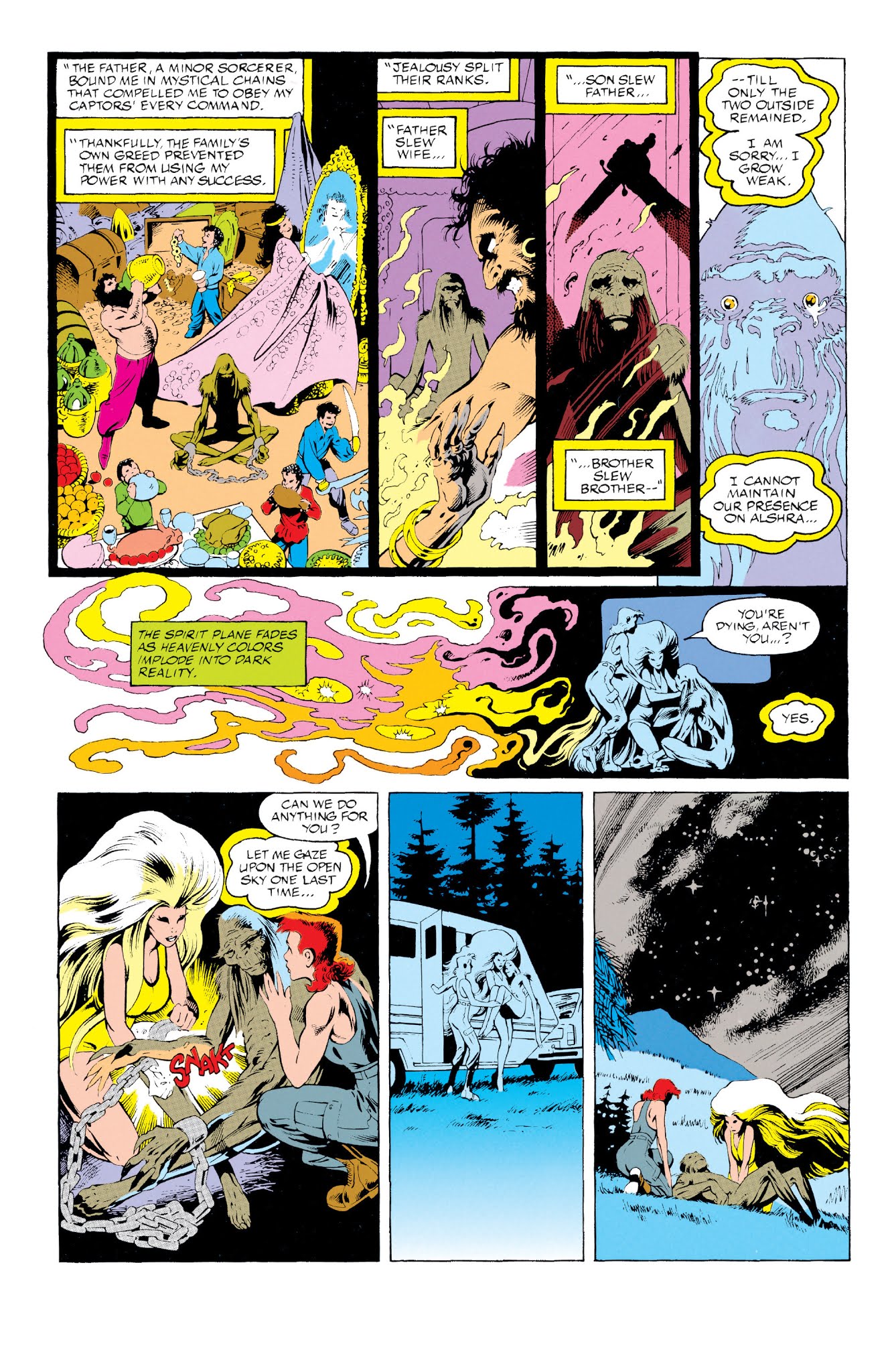 Read online Excalibur Visionaries: Alan Davis comic -  Issue # TPB 1 (Part 2) - 14