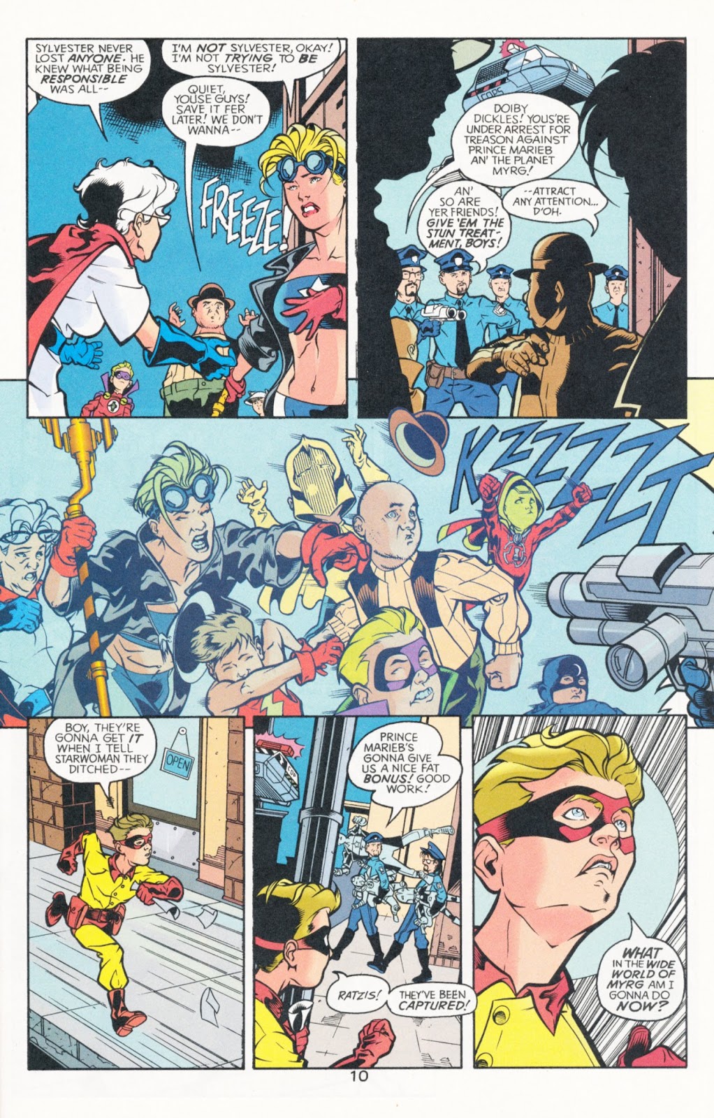Sins of Youth issue Starwoman & The JSA Jr. - Page 18