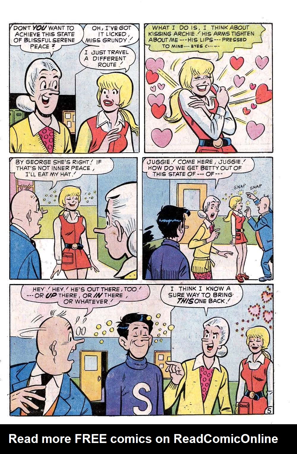 Read online Archie's Girls Betty and Veronica comic -  Issue #221 - 7