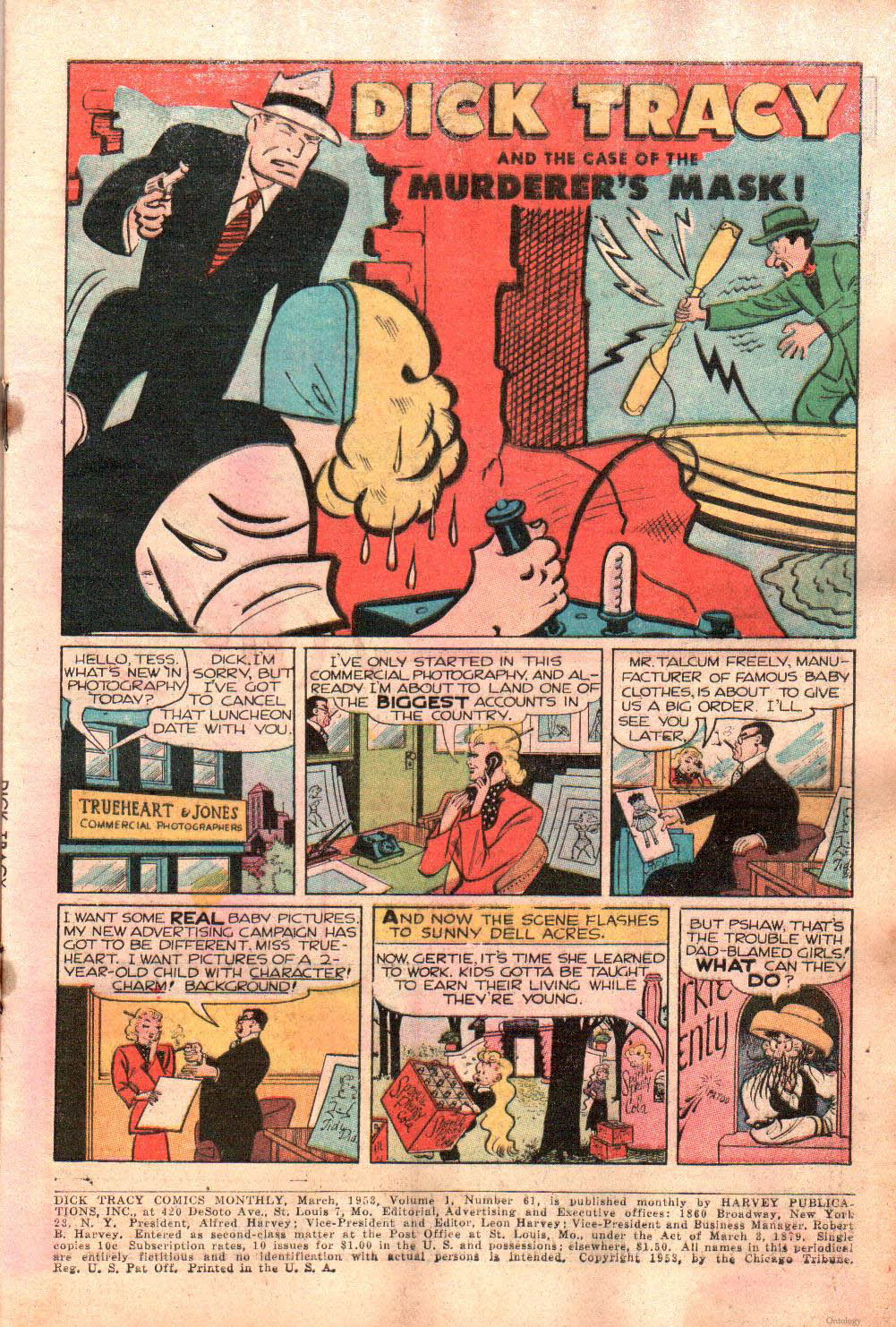 Read online Dick Tracy comic -  Issue #61 - 3