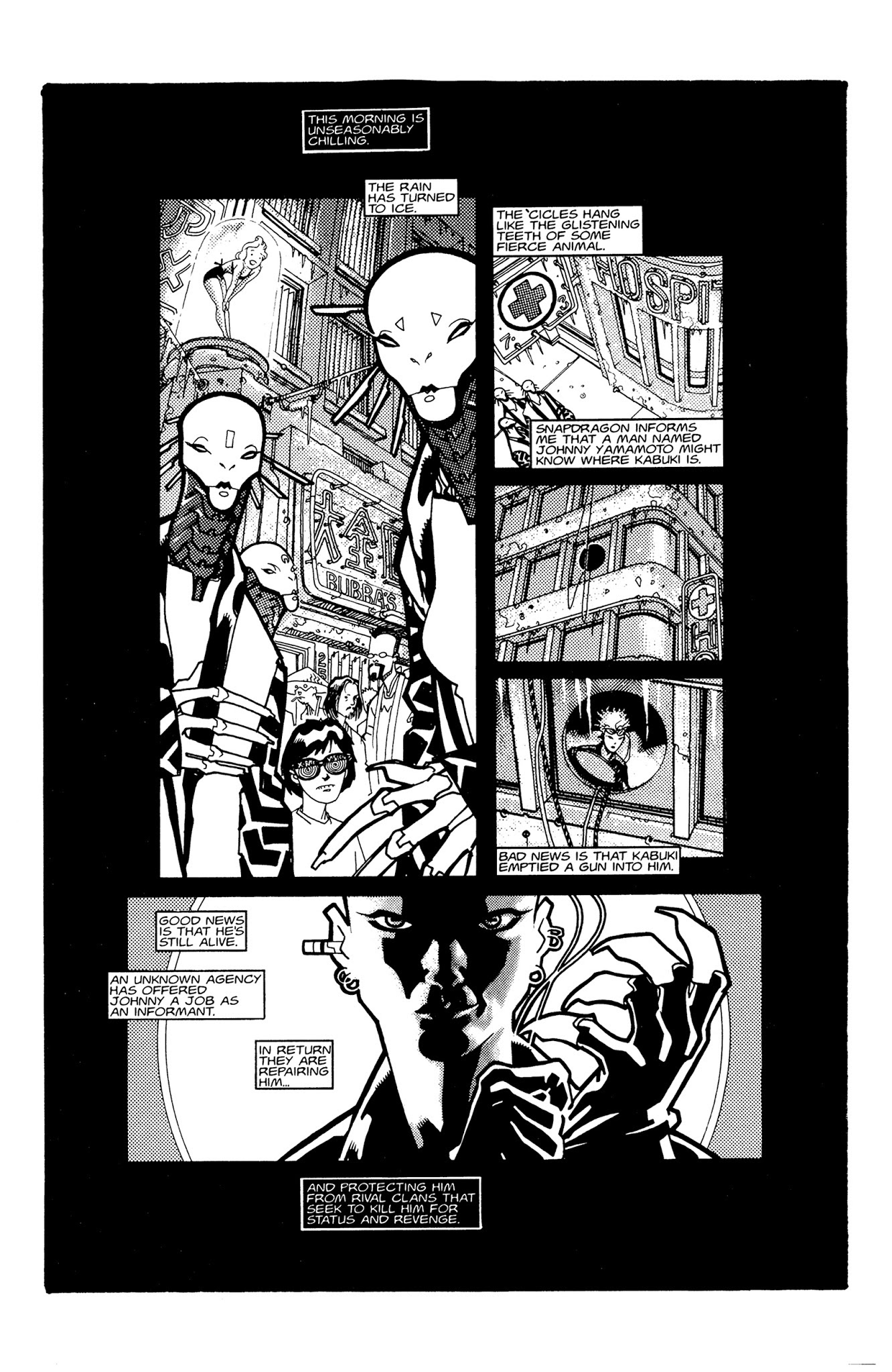 Read online Kabuki: Masks of the Noh comic -  Issue #2 - 4