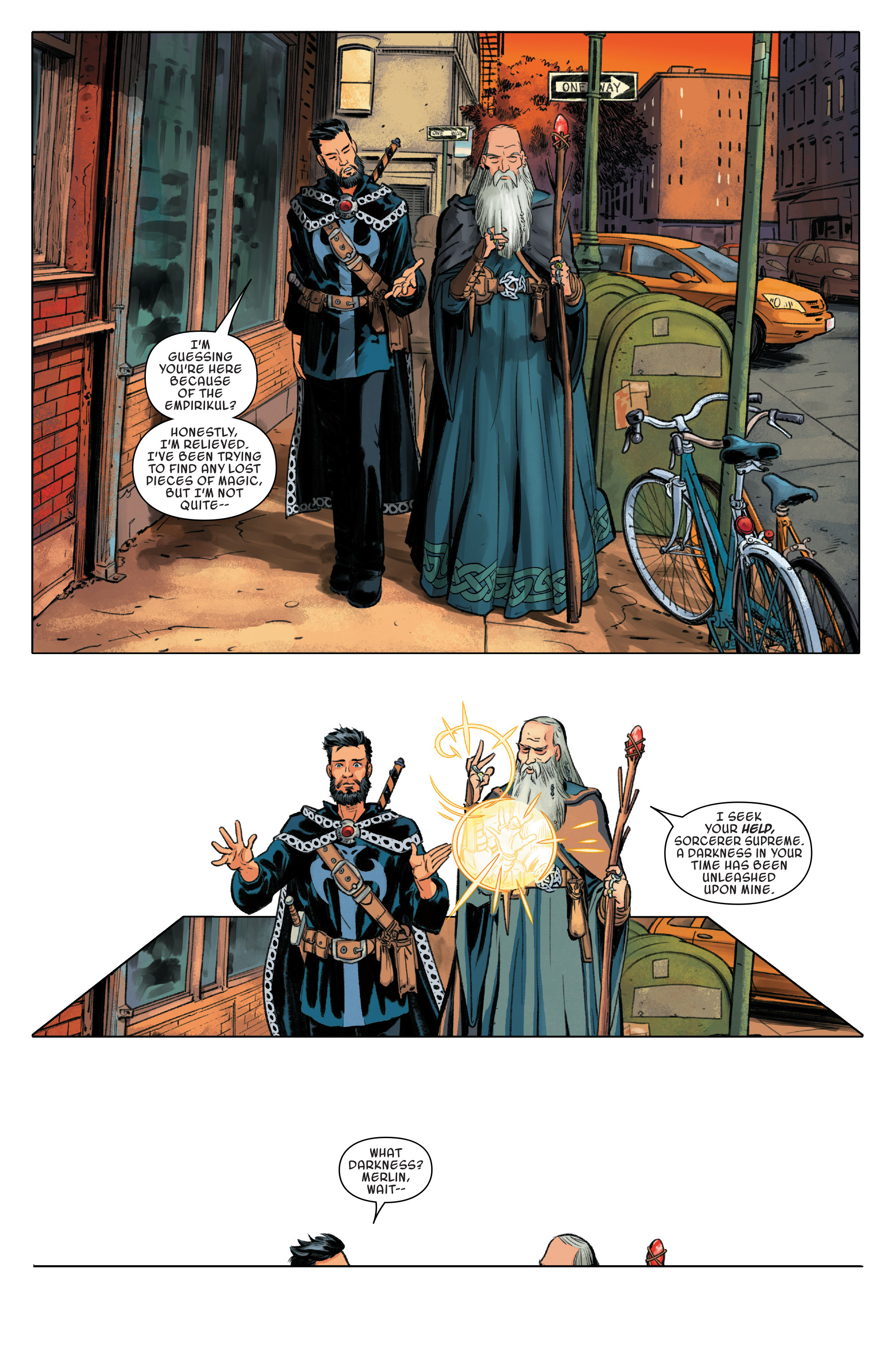 Read online Doctor Strange and the Sorcerers Supreme comic -  Issue #1 - 9