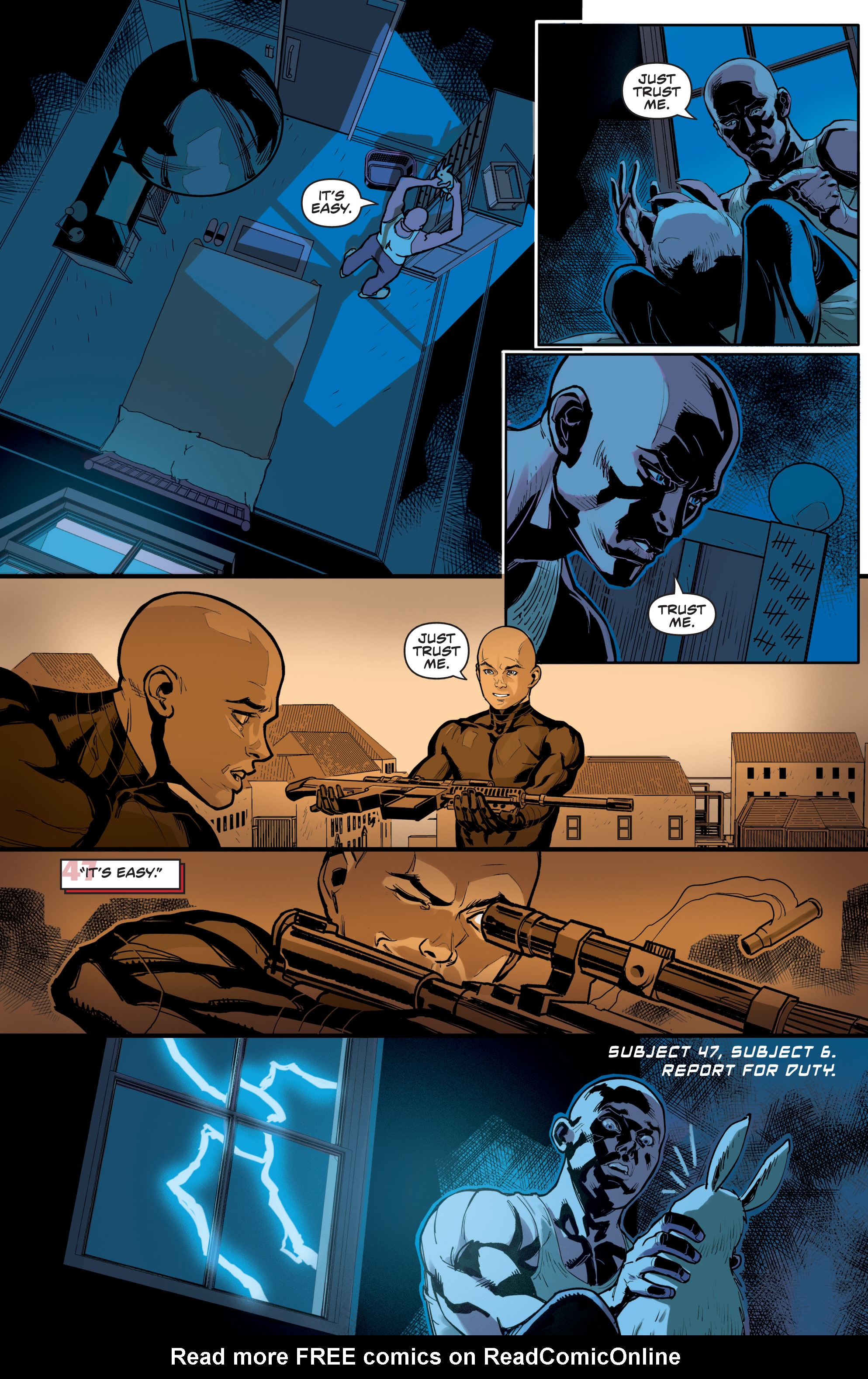 Read online Agent 47: Birth of the Hitman comic -  Issue # _TPB 1 (Part 1) - 21