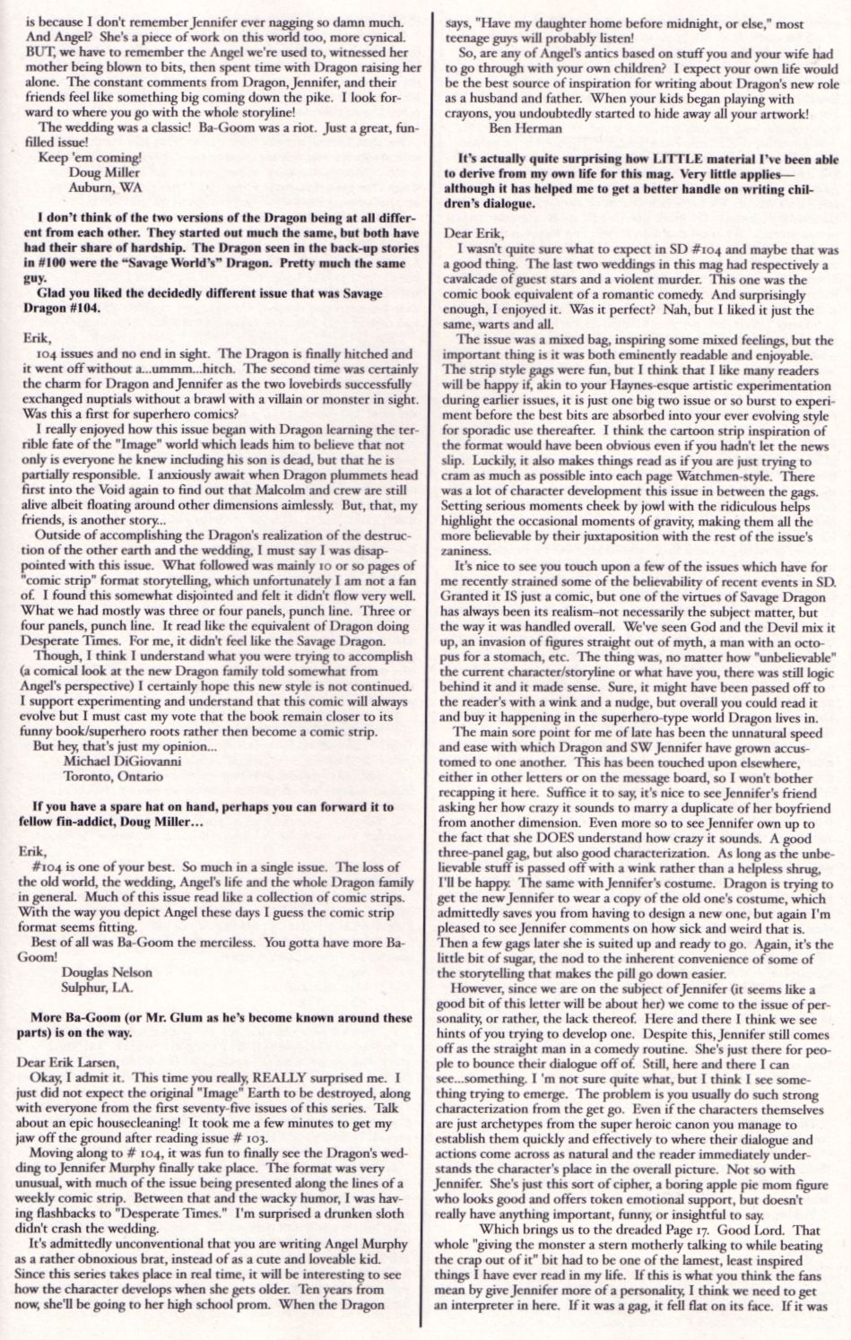 The Savage Dragon (1993) Issue #106 #109 - English 33