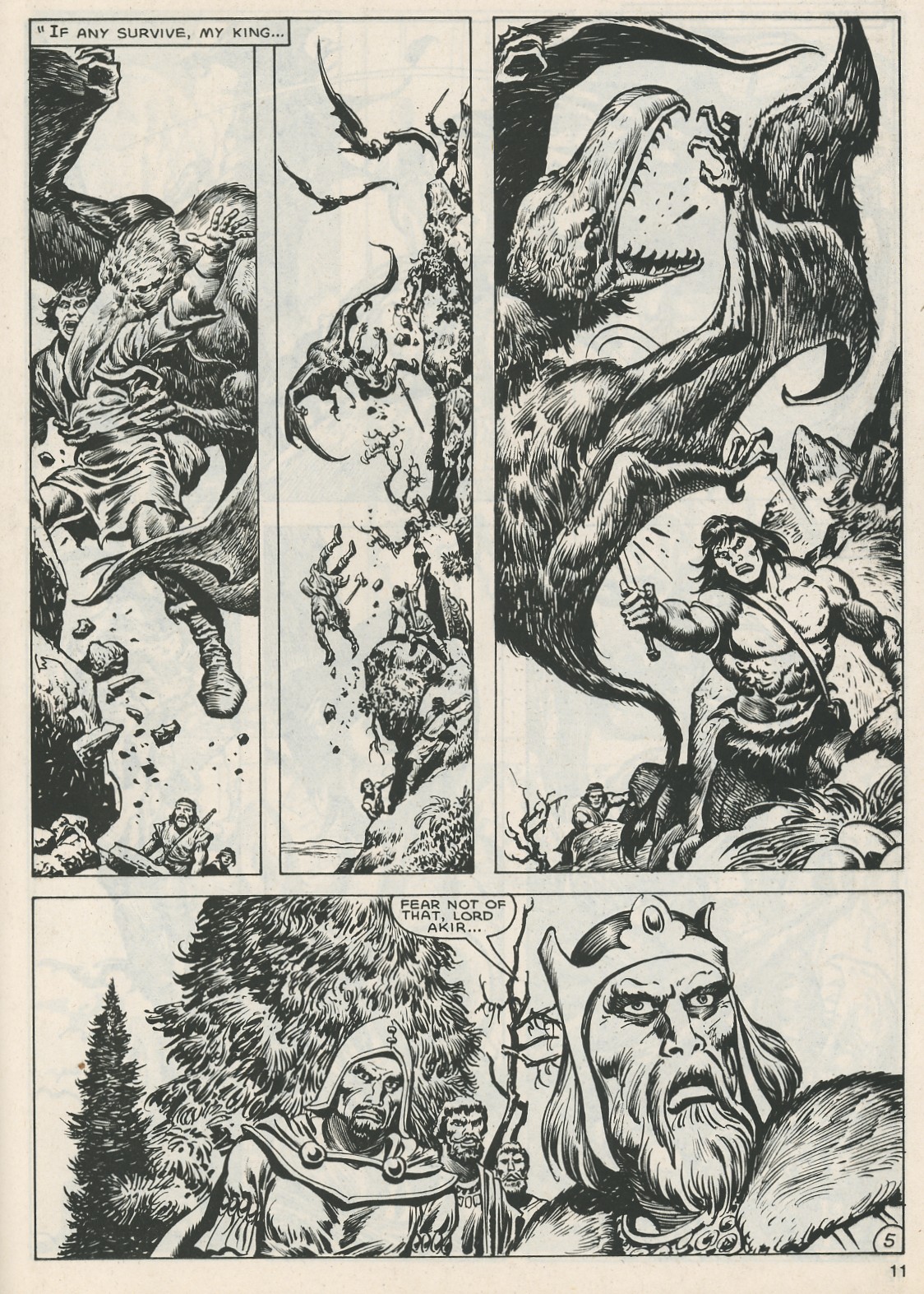 Read online The Savage Sword Of Conan comic -  Issue #113 - 11