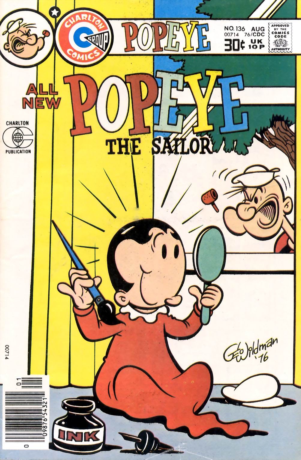Read online Popeye (1948) comic -  Issue #136 - 1