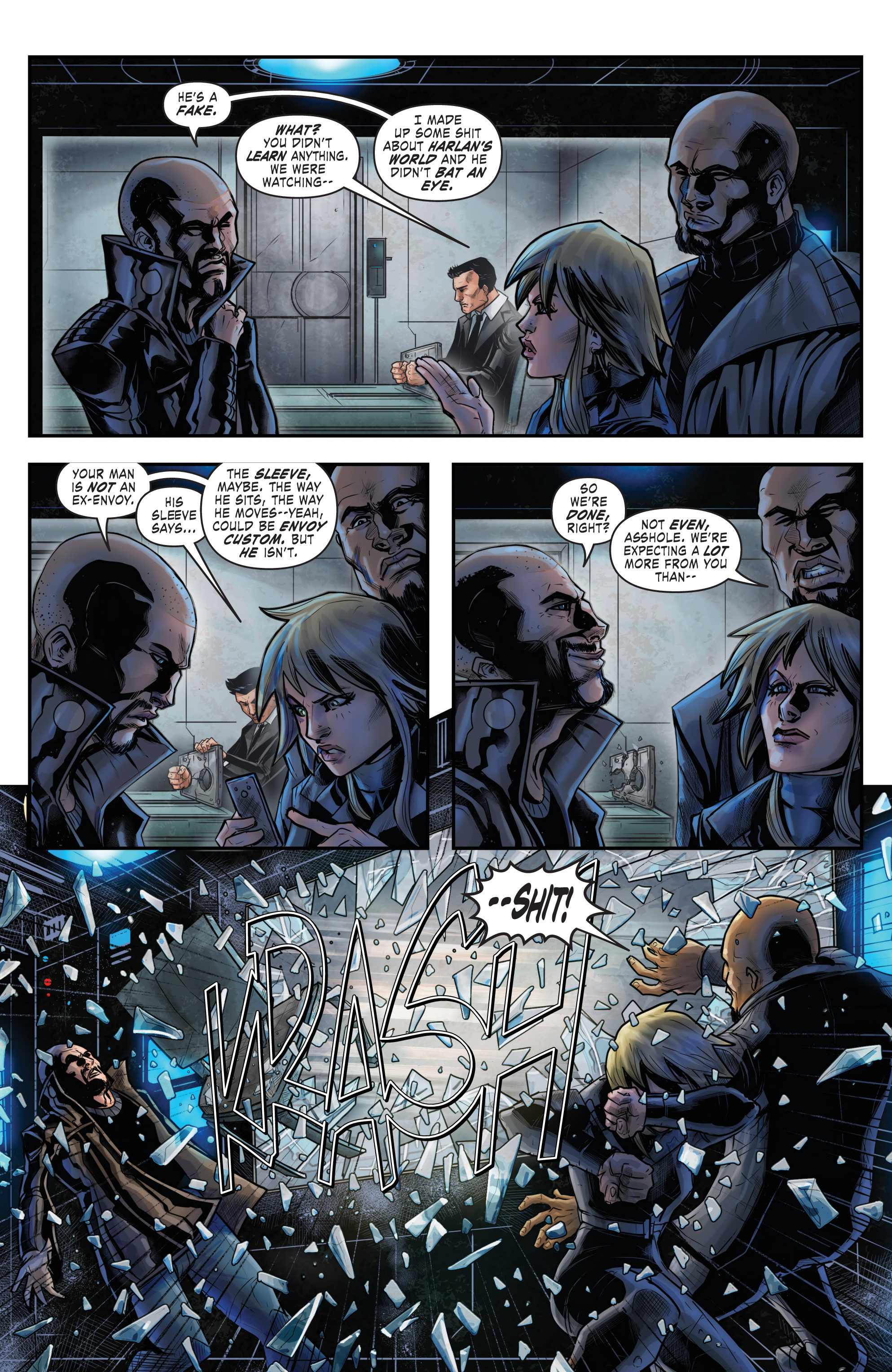 Read online Altered Carbon: Download Blues comic -  Issue # TPB - 29