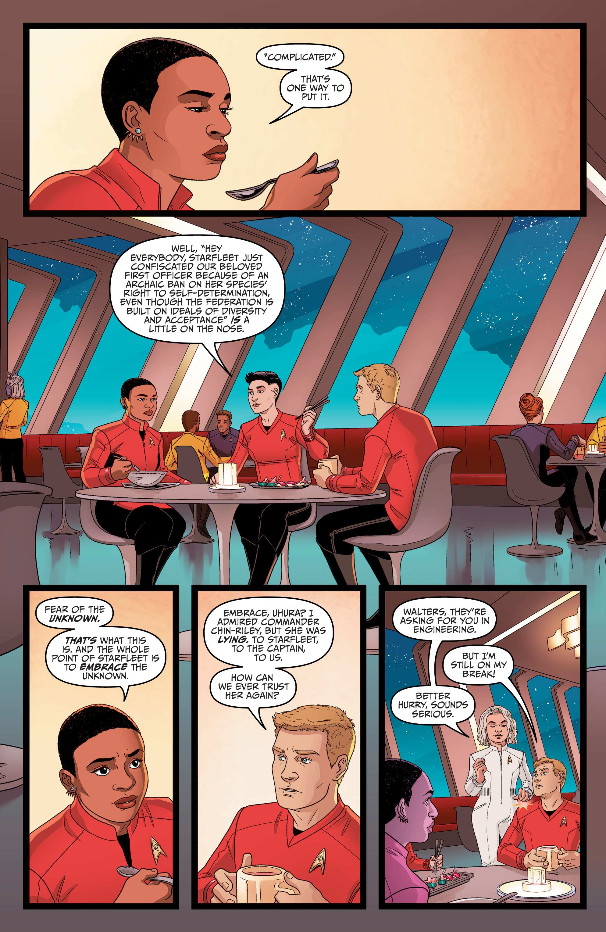 Read online Star Trek: Strange New Worlds - The Illyrian Enigma comic -  Issue #1 - 8