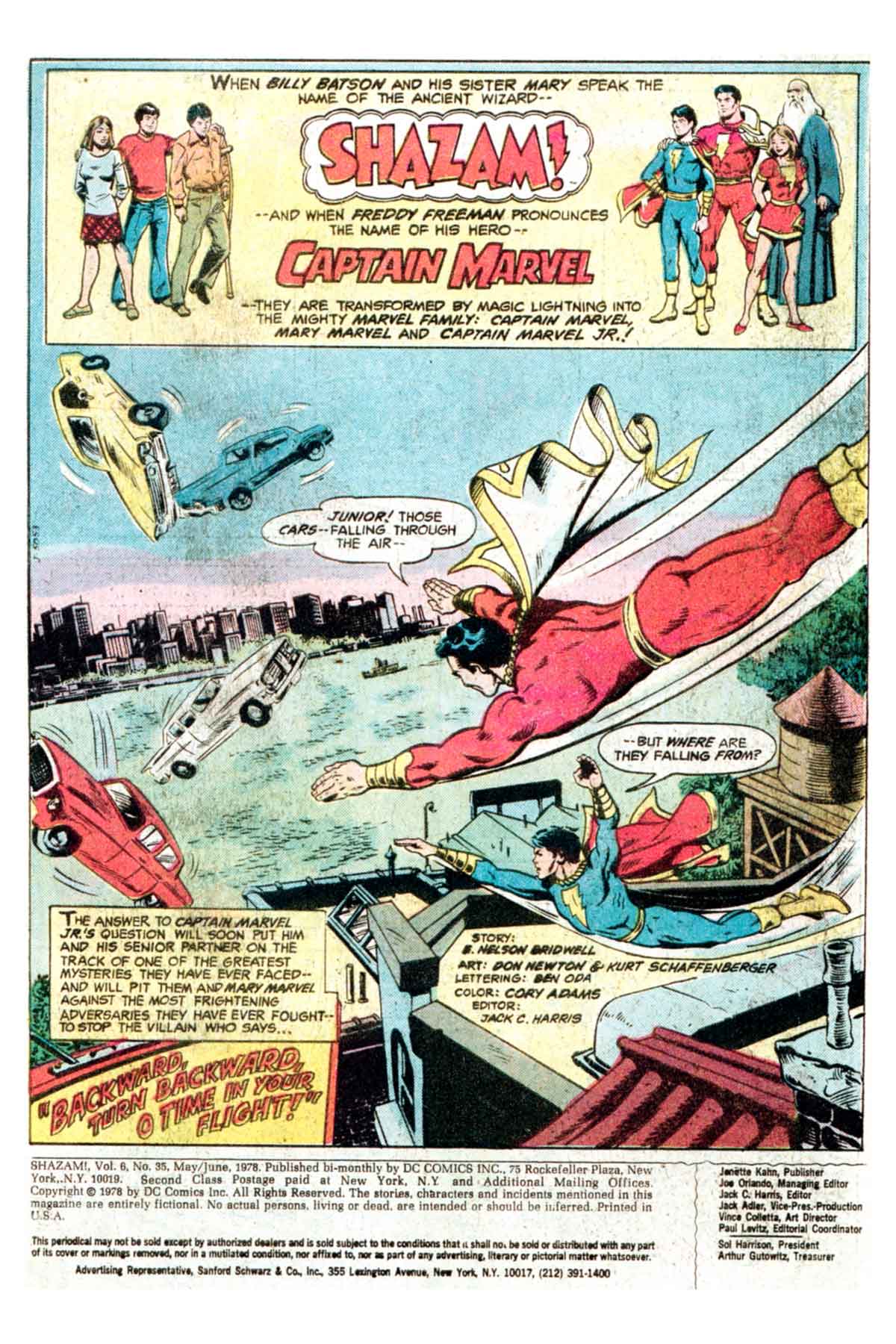 Read online Shazam! (1973) comic -  Issue #35 - 2