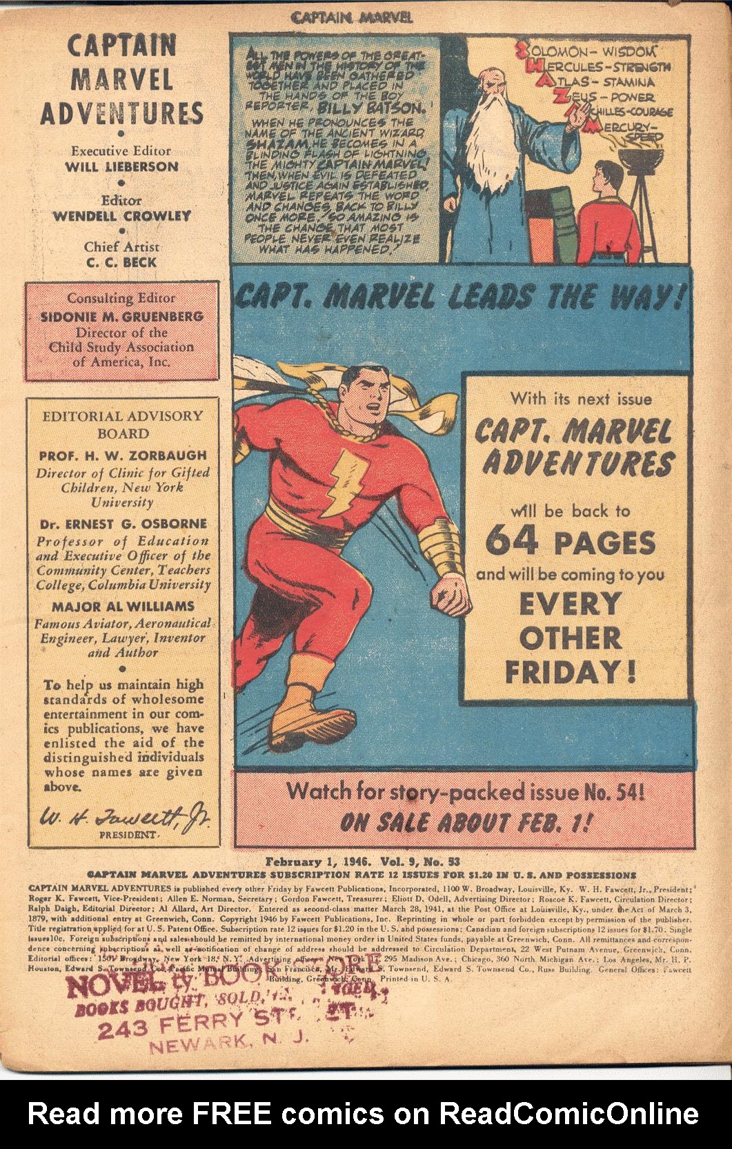 Read online Captain Marvel Adventures comic -  Issue #53 - 3